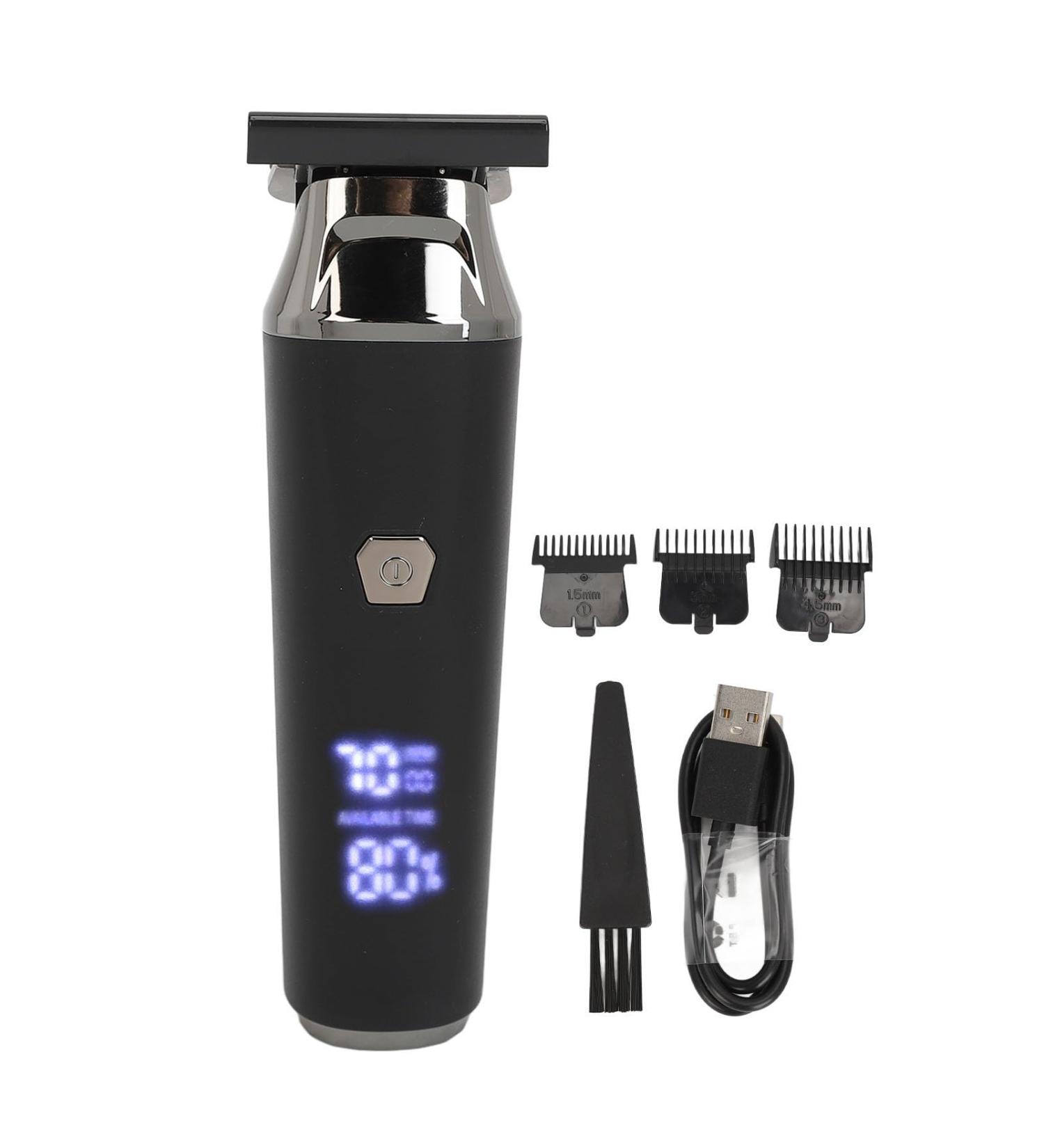Hair Cutting Kit | Low Noise Electric Hair Clipper with LCD Display | Portable Trimmer for Salon Use - International Shipping Available - Buy Online on GoSupps.com