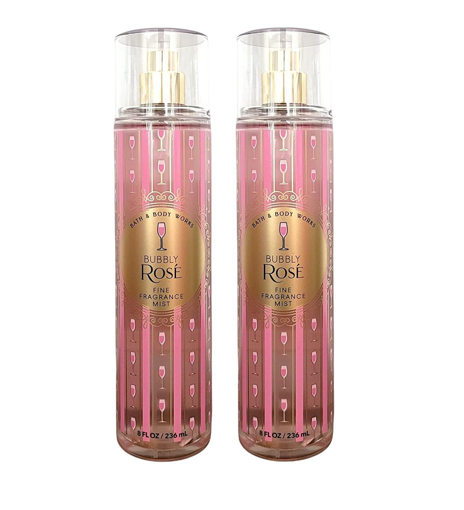 Bath and Body Works Fine Fragrance Mist (Bubbly Rose 2pk)