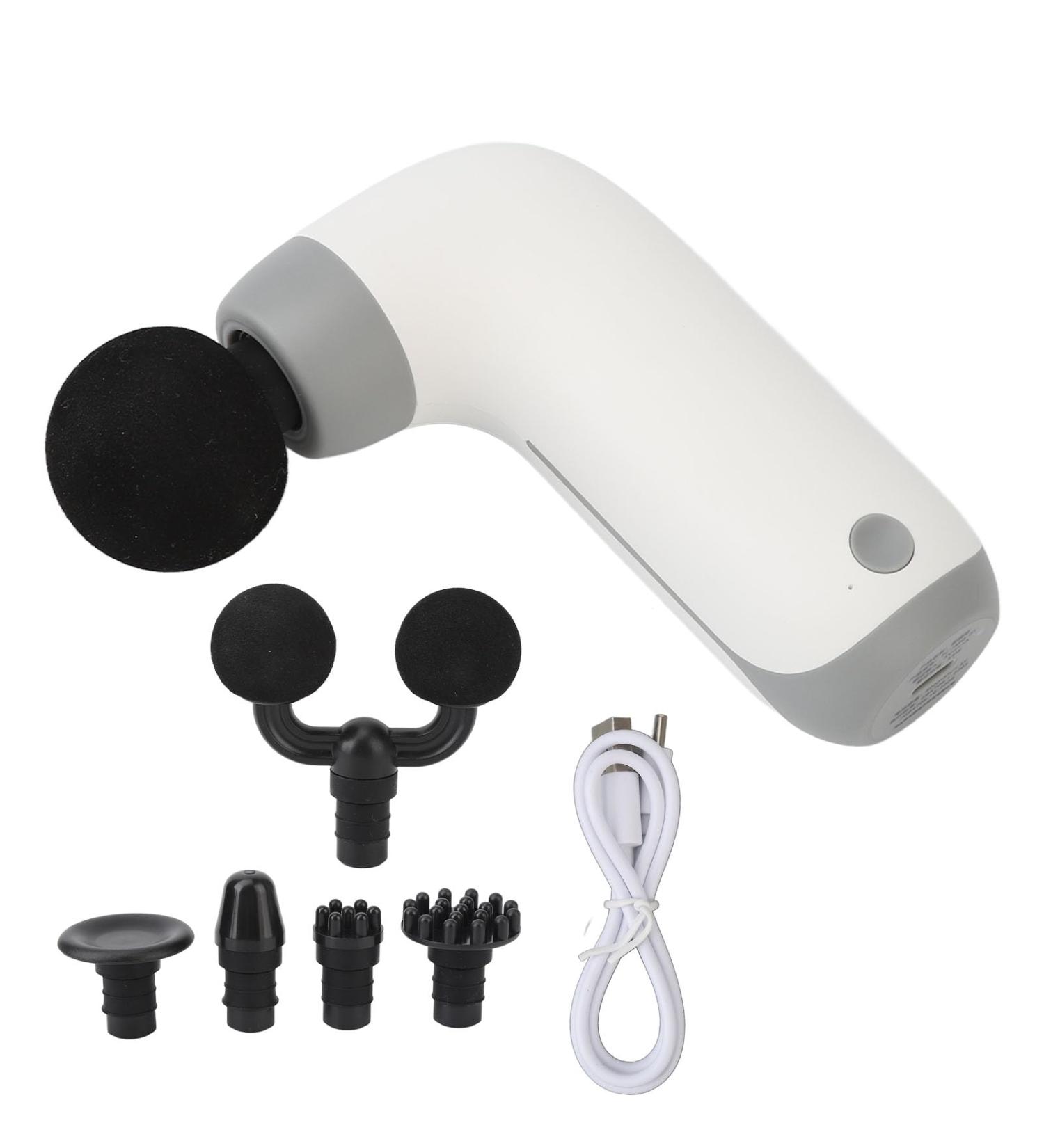 Mini Massage Gun for Deep Tissue Relief | Super Quiet & Compact | 3 Levels of Percussion | Effective Muscle Recovery - Buy Online on GoSupps.com