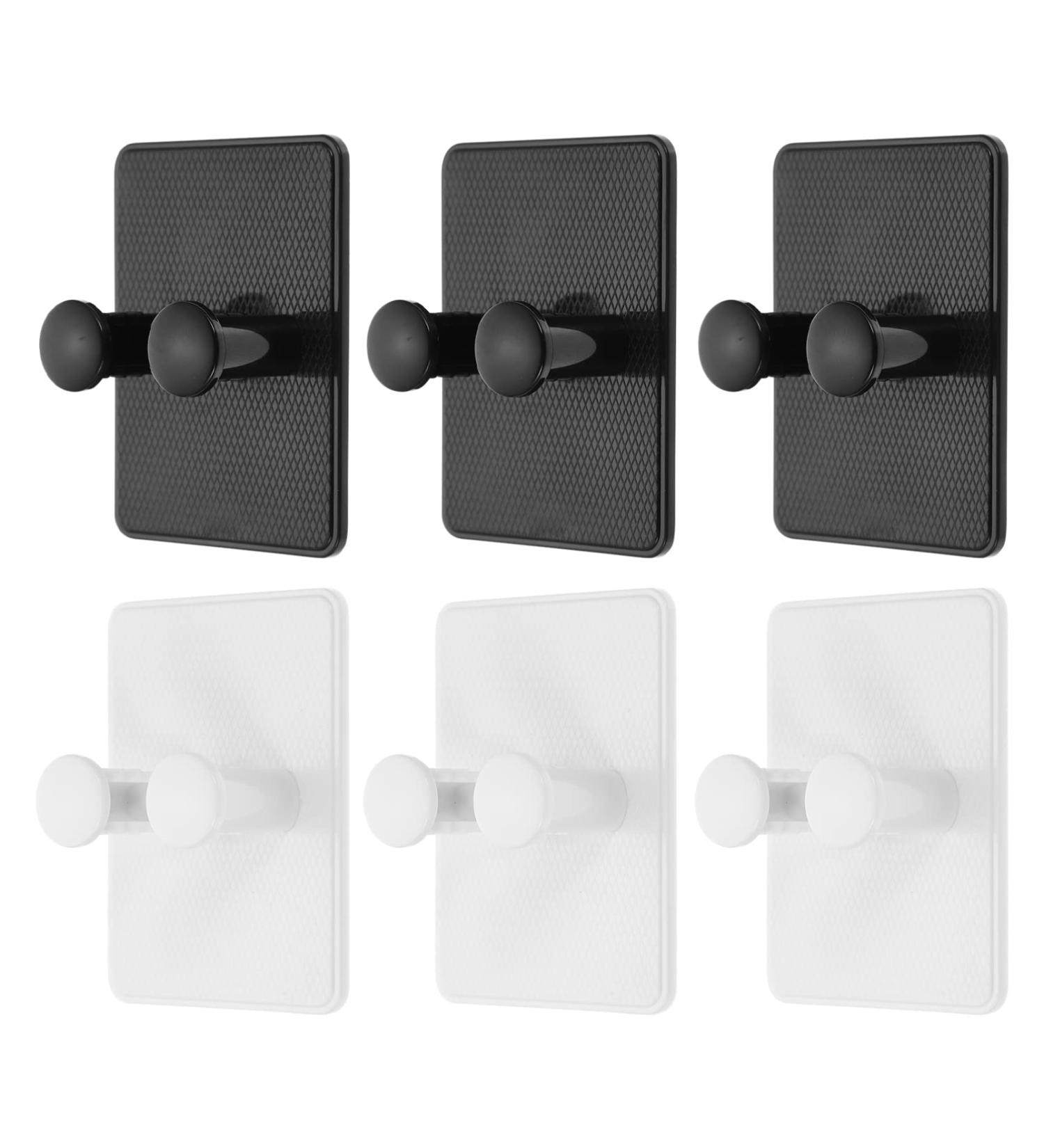Cabilock 6-Piece Waterproof Shaver Holder Set - Adjustable Wall Bracket & Self-Adhesive Razor Hooks for Shower - International Shipping Available - Buy Online on GoSupps.com