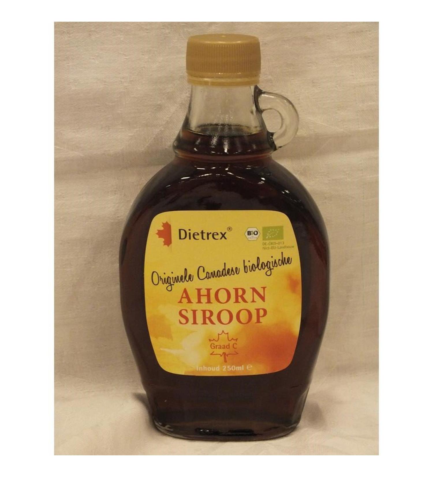Dietrex Siroop Graad C Maple Siroop Graad C 250 ml bottle