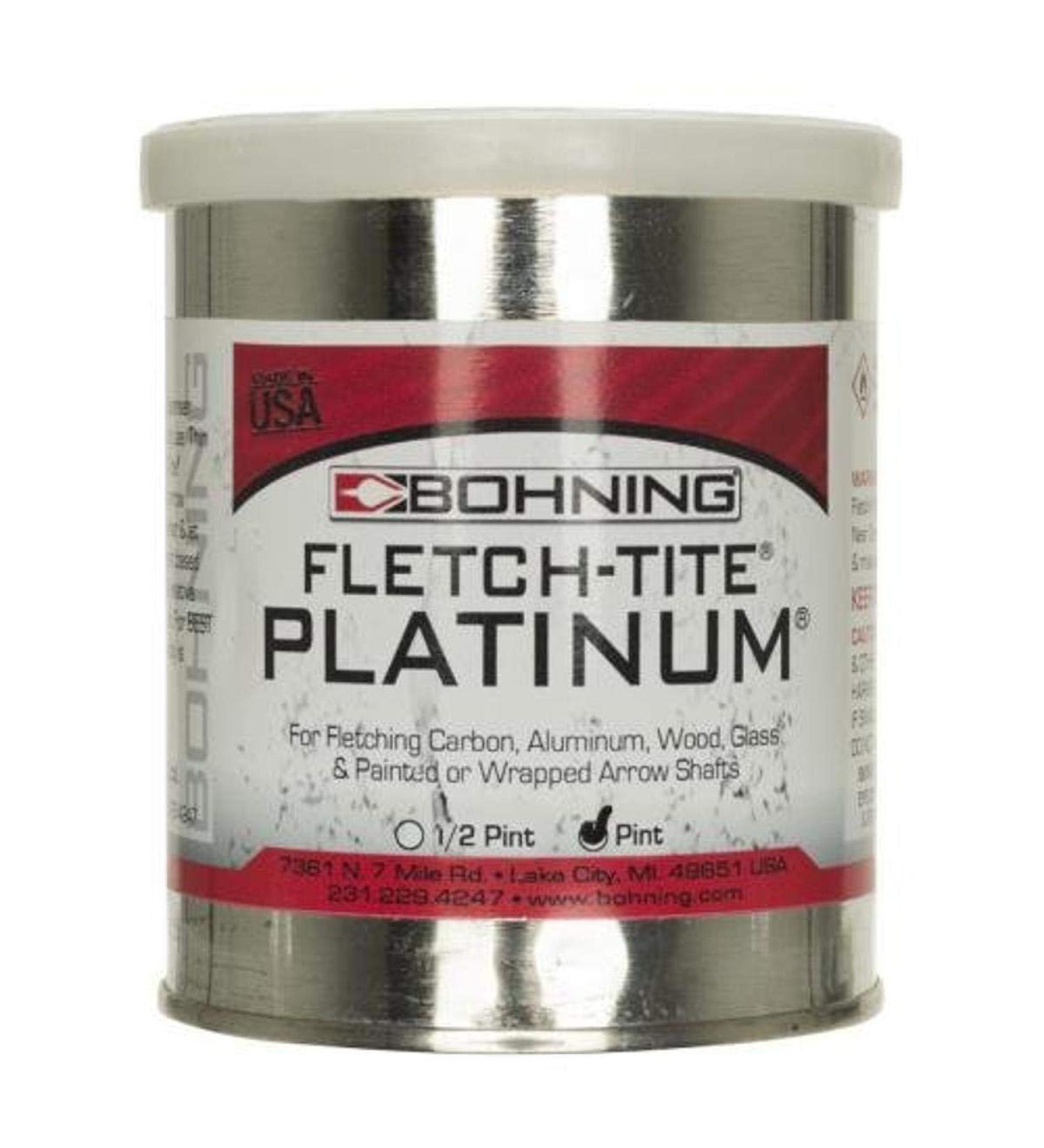 Bohning Fletch-Tite Platinum Adhesive, 1-Pint