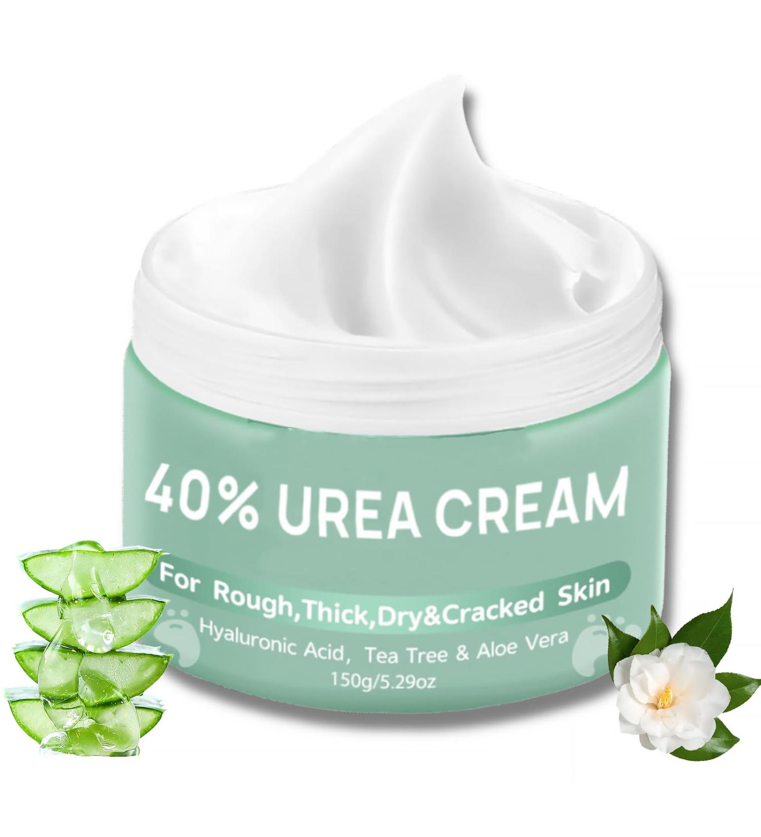Urea 40% Foot Cream Urea Cream 40 Percent for Feet Hard Skin Remover Foot Cream Cracked Heel Repair Cream Foot Moisturiser Cream Foot Callus Remover Nourishes Soften For Feet Heels Knees Hands - Buy Online on GoSupps.com