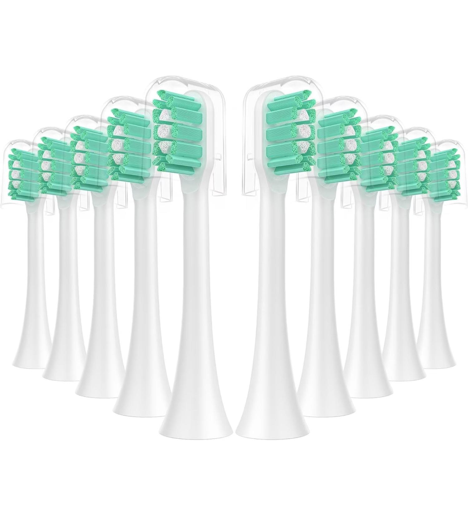 FILBOF Kids Replacement Heads for Philips Sonicare 7+ Child Electric Toothbrush - 10 Pack - Buy Online on GoSupps.com