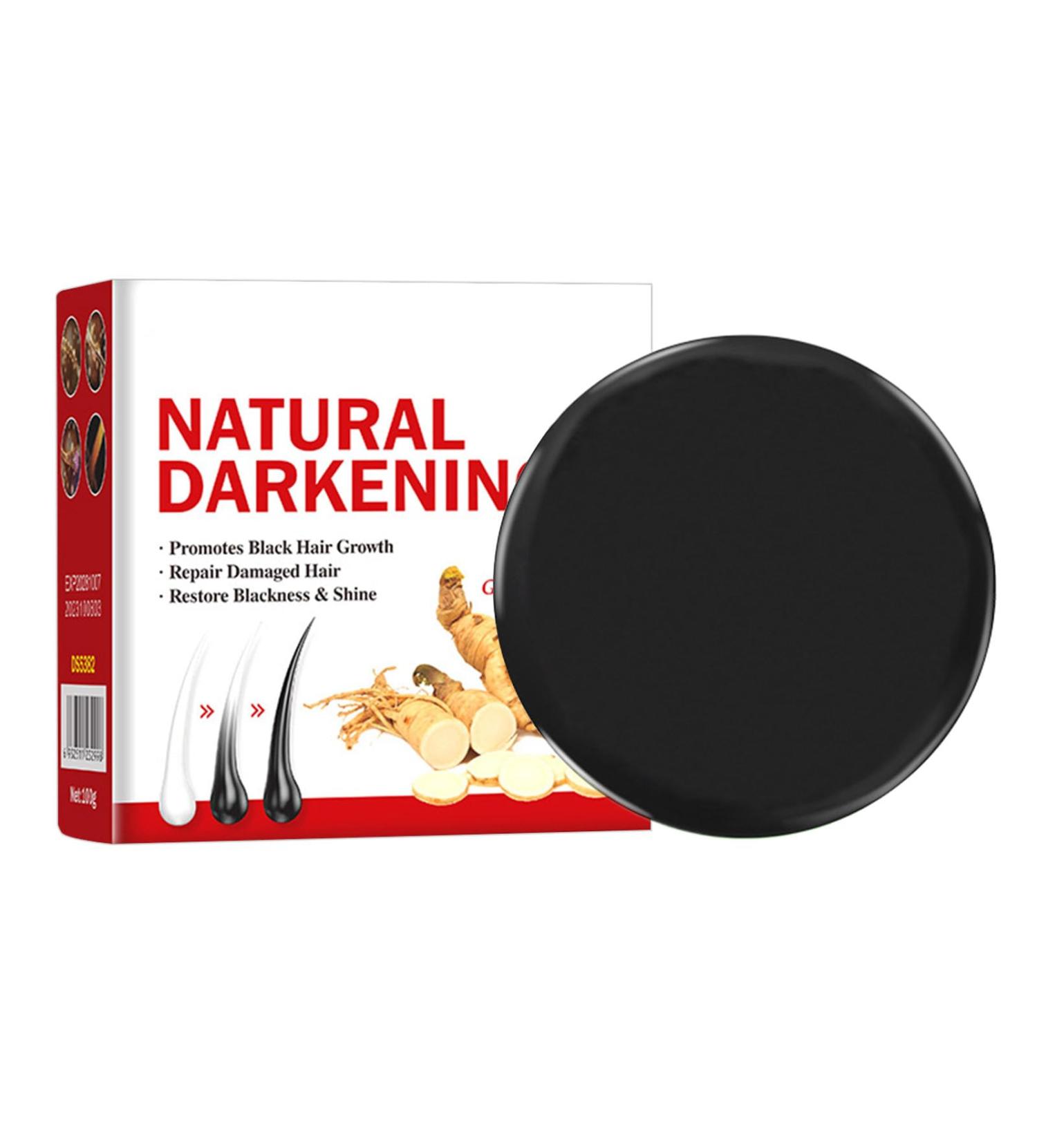 Shampoo Soap for Hair Shampoo Bar for Gray Hair Coverage Natural NonIrritating Shampoo Soap for Men Women with Damaged Hair Gray Hair Fenhua C 100 g Ginseng Soap - Buy Online on GoSupps.com