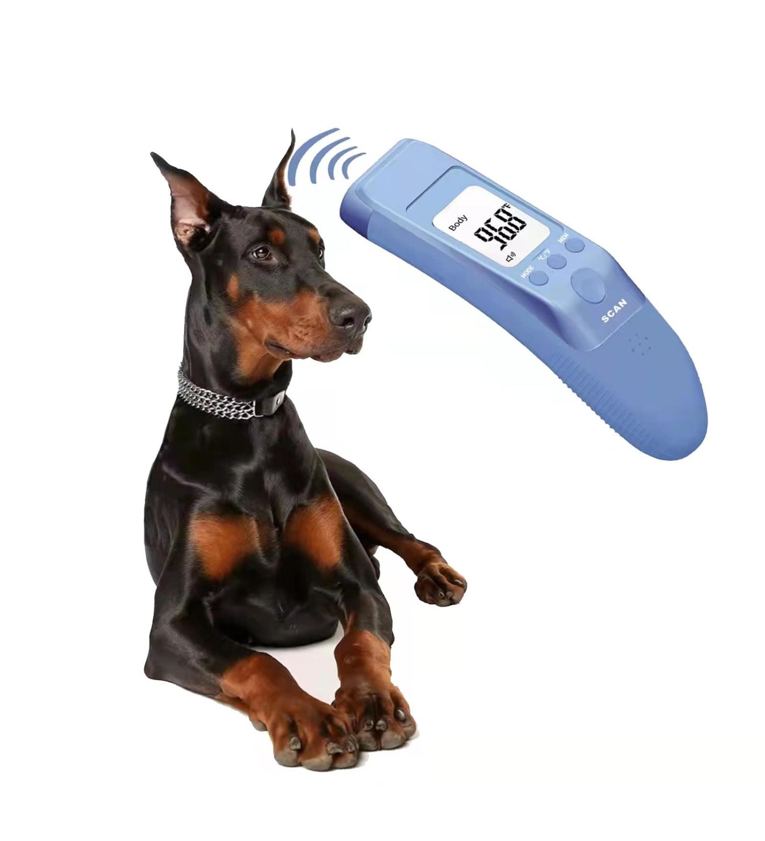 Dog Thermometer Ear,Designed for Dog,1 Second Reading,Fast and Accurate Measurement of Dog Body Temperature