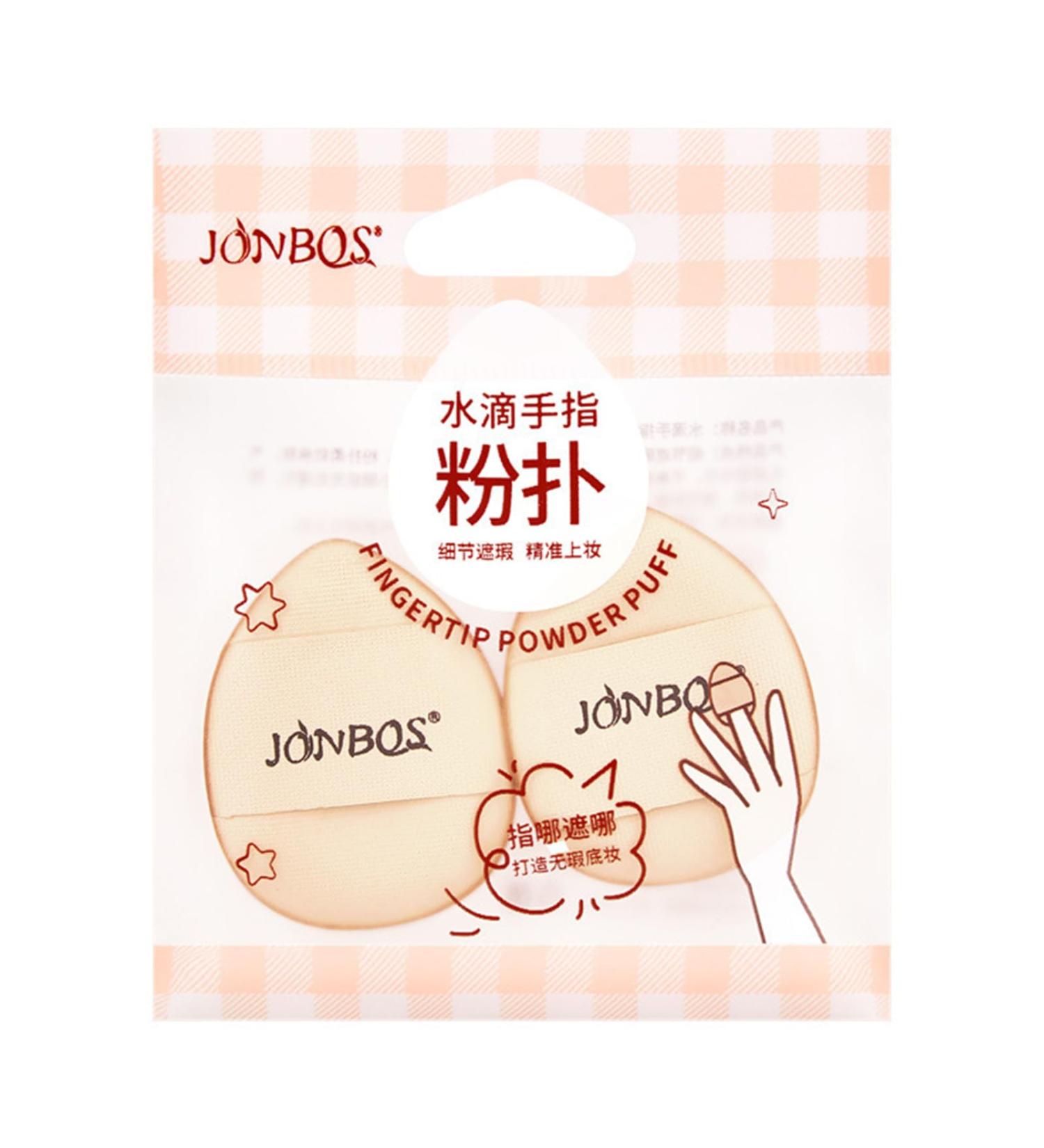 2Pcs Finger Sponge Puff Mini Makeup Puff Perfectly Blend Makeup For A Smooth And Natural Finish Mini Make Up Finger Sponge - Buy Online on GoSupps.com