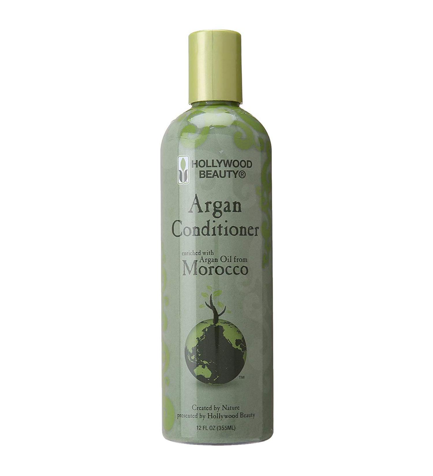 Hollywood Argan Conditioner 12 oz - Nourishing Argan Oil Hair Treatment for Strong Shiny Hair - Shop Internationally - Buy Online on GoSupps.com