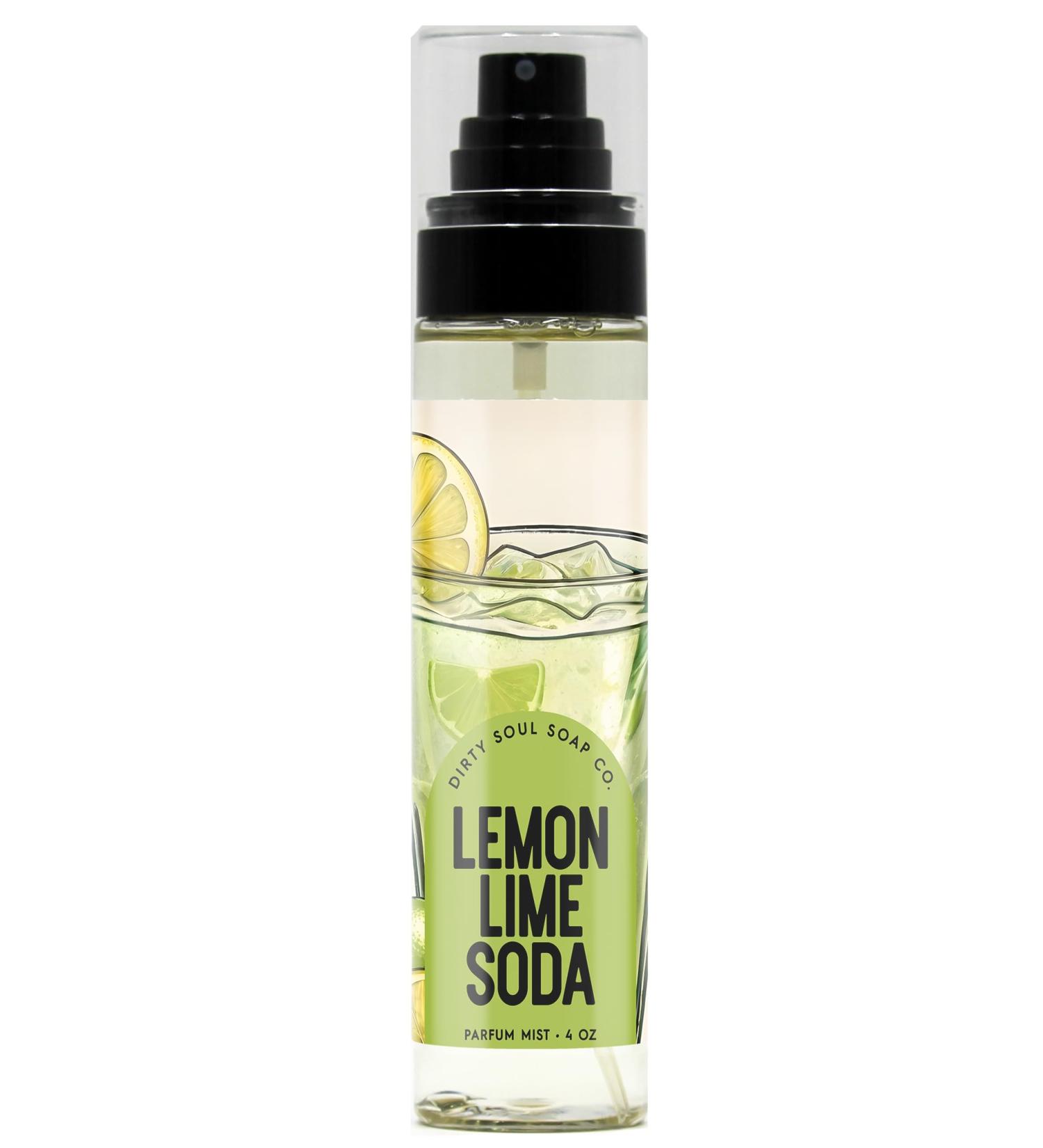 Lemon Lime Soda Parfum Mist | Long Lasting Scent | Gourmand