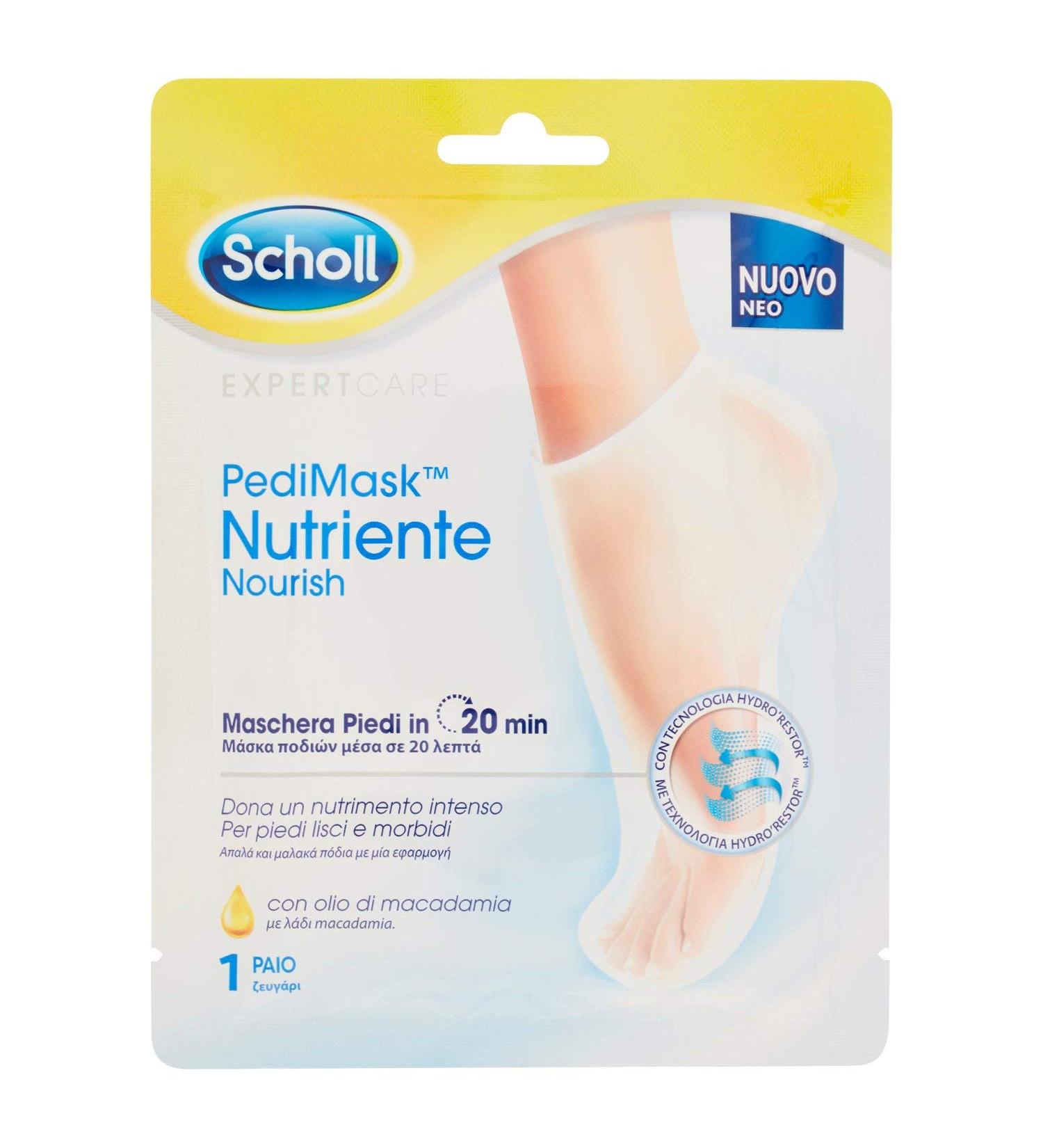 Pedimask Nourishing Foot Mask with Macadamia Oil - Buy Online on GoSupps.com
