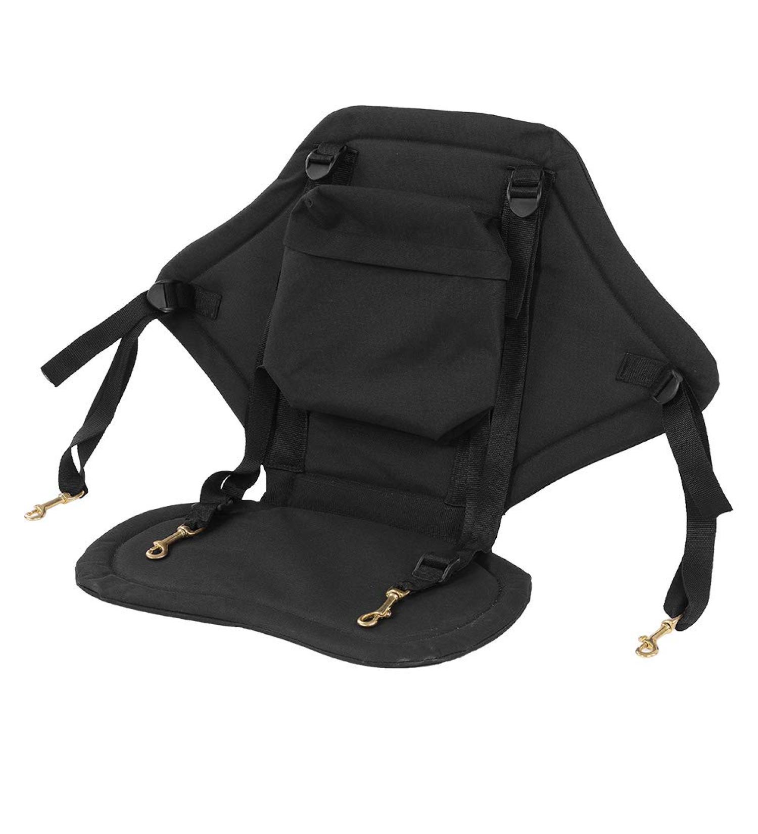 HURRISE Waterproof Padded Kayak Seat with Back Support and Adjustable Straps for Kayaking, Canoeing, Fishing - Buy Online on GoSupps.com