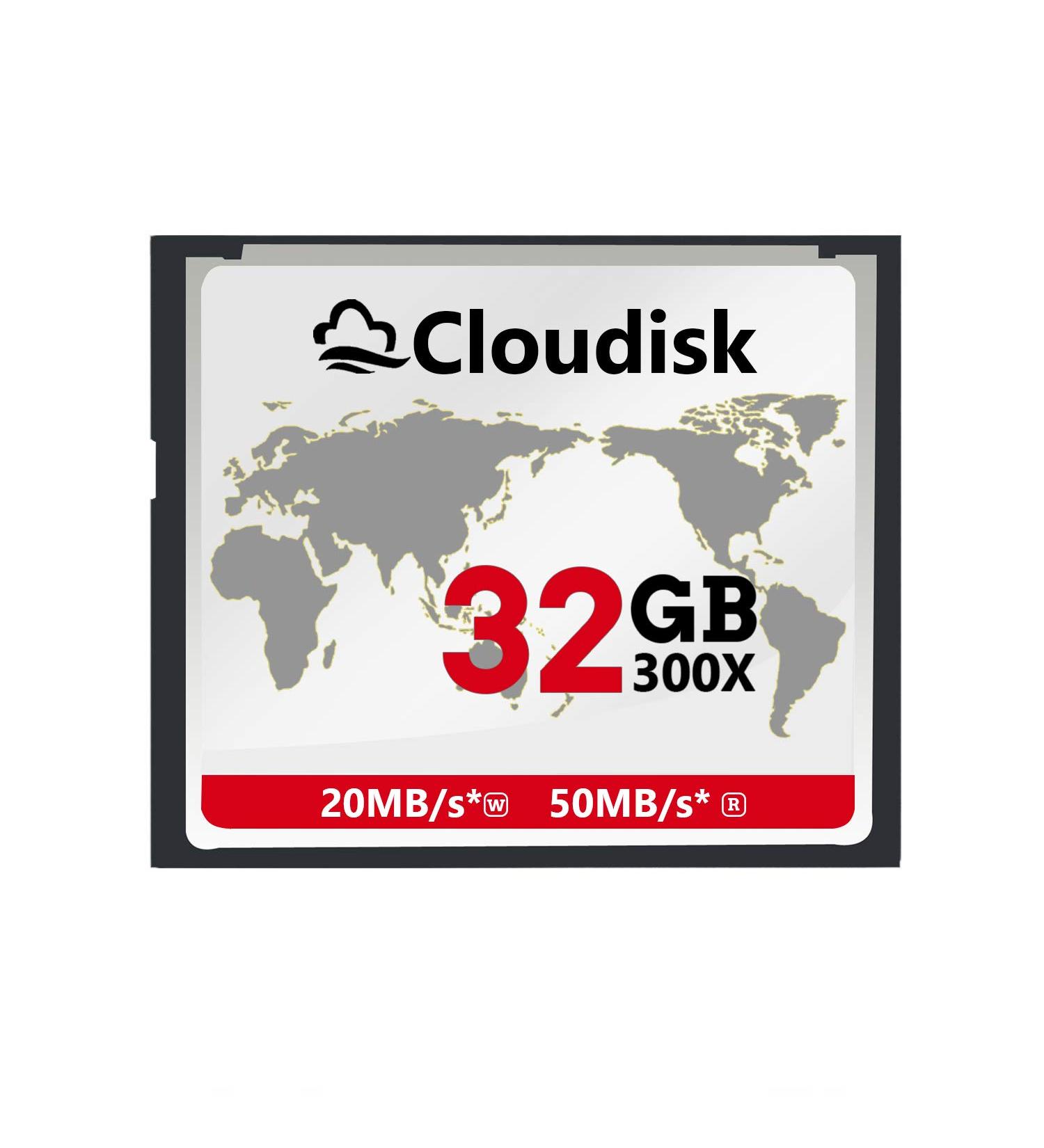 Cloudisk 32GB CompactFlash Memory Card - High Speed CF Card for DSLR Camera - Buy Online on GoSupps.com