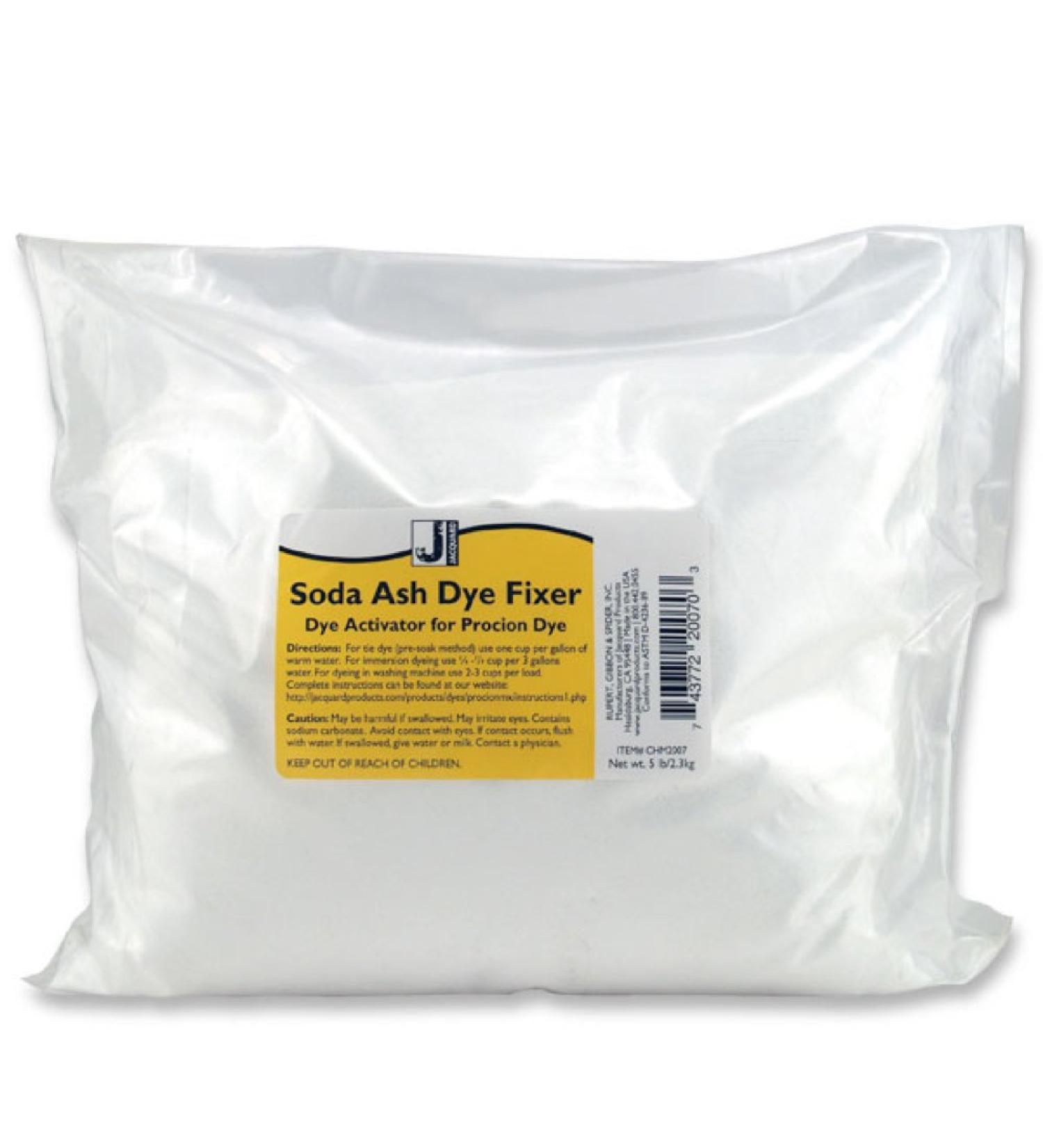 Jacquard Products Soda Ash Dye Fixer 5 Pound 5 Pound Bag