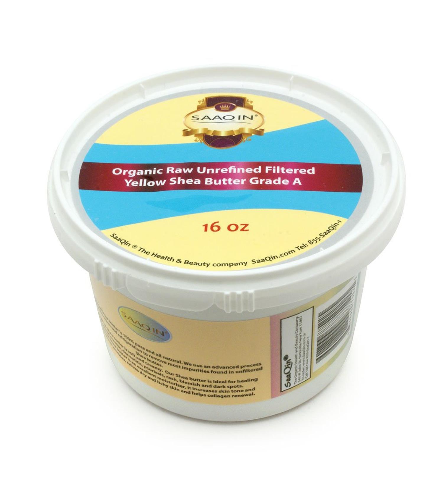 Filtered Super Creamy Yellow Shea Butter - 16 oz | Premium Moisturizer for Skin & Hair | International Shipping Available - Buy Online on GoSupps.com