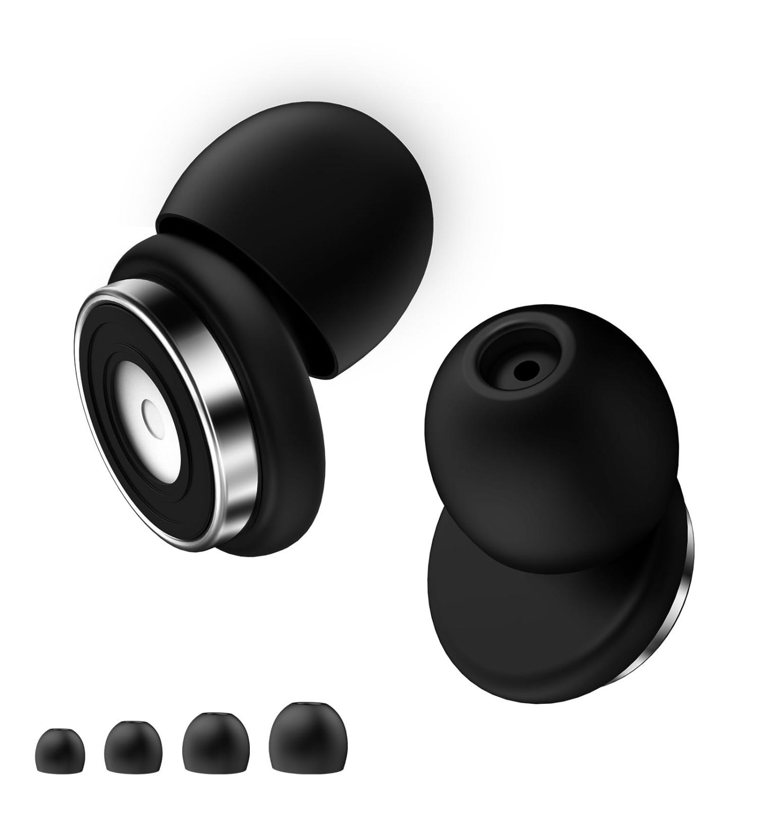 HiiPeak High Fidelity Ear Plugs for Concerts & Sleeping | 25-33dB Noise Reduction | 4 Sizes | Music Festival Essentials - Buy Online on GoSupps.com