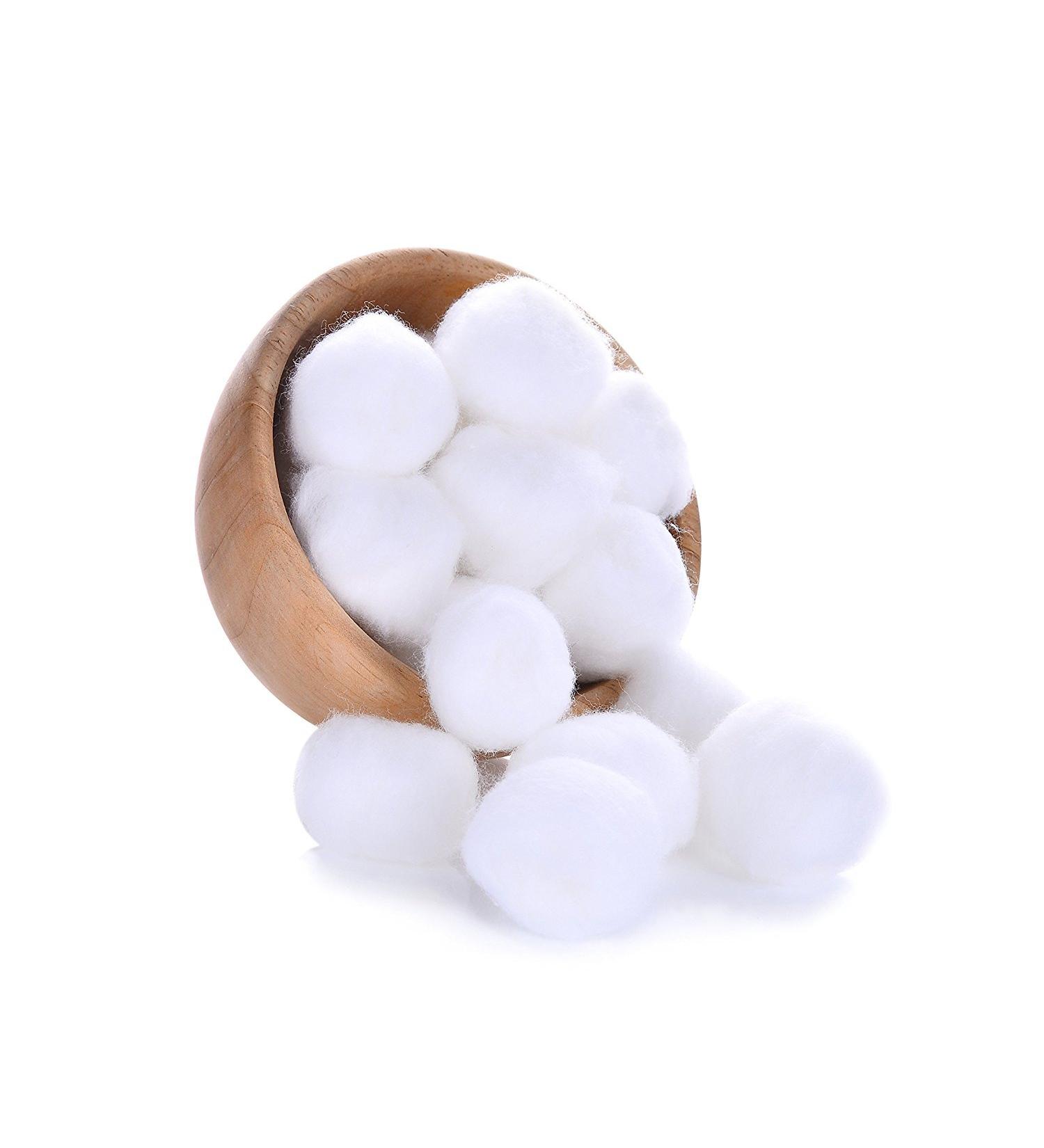 Perfect Stix Large Cotton Balls - 200 Count Pack, Natural - Buy Online on GoSupps.com