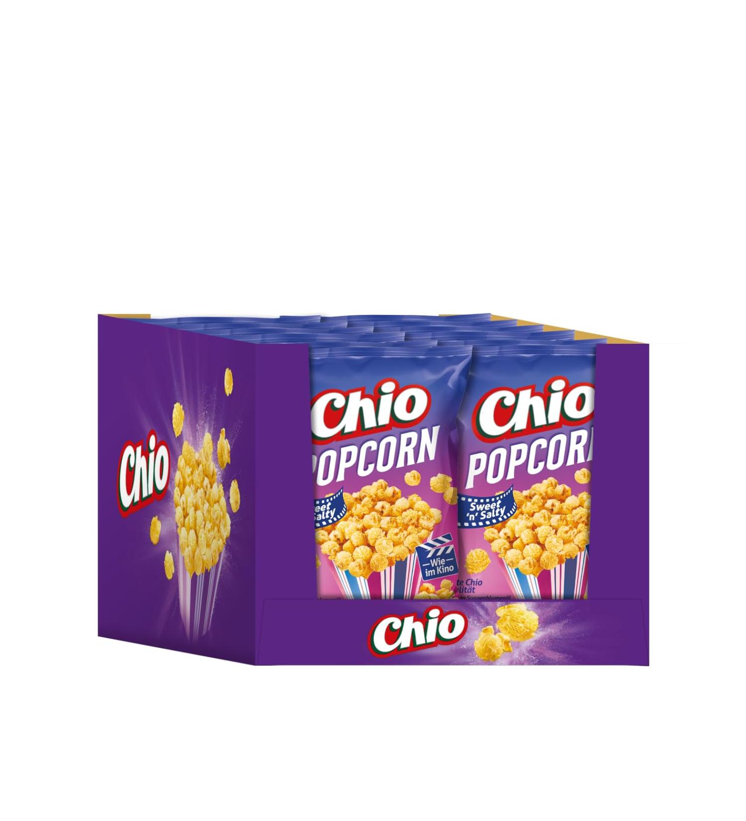 Chio Popcorn Sweet'n Salty pack of 12 (12 x 120 g)