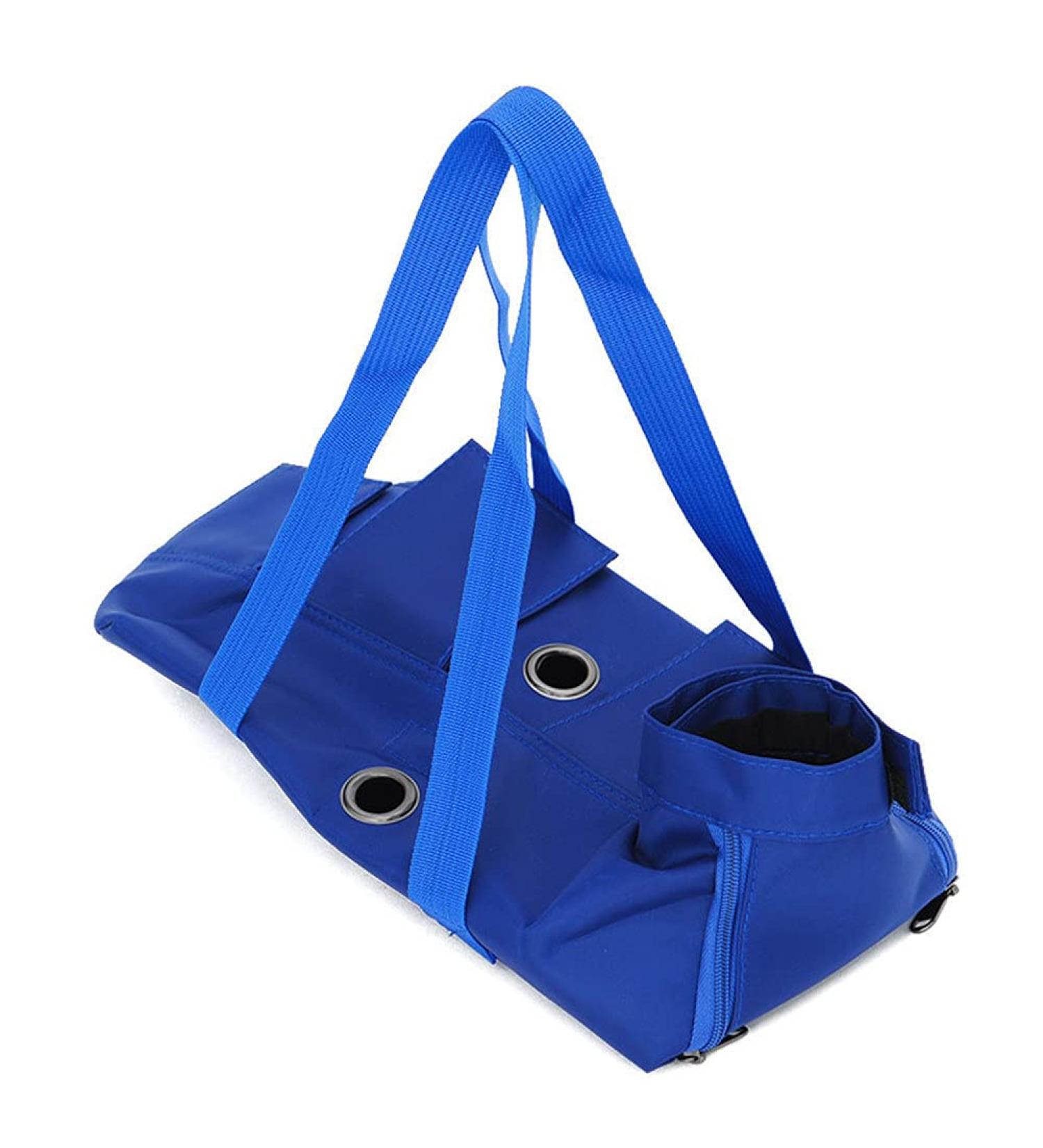 Pet Restraint Bags Multi-Function Dog/Cat Grooming Restraint Bags for Vet Visits Medication Administration Dental Care Bathing Nail Trimming Car Travel XL Blue - Buy Online on GoSupps.com