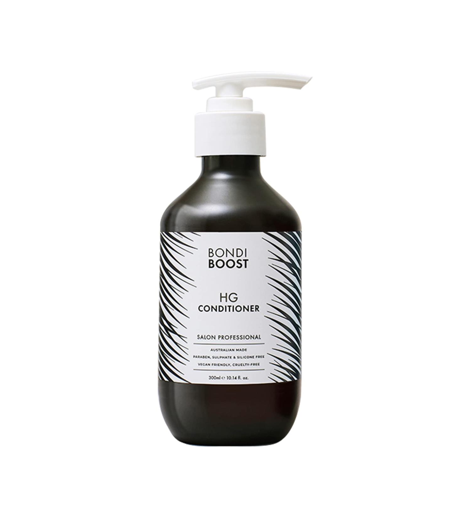 BondiBoost HG Conditioner 10.14 fl oz - Promotes Healthy Scalp & Follicles - Reduce Split Ends - Thicker, Fuller Hair for Women & Men - Vegan & Cruelty-Free - Australian Made - Buy Online on GoSupps.com