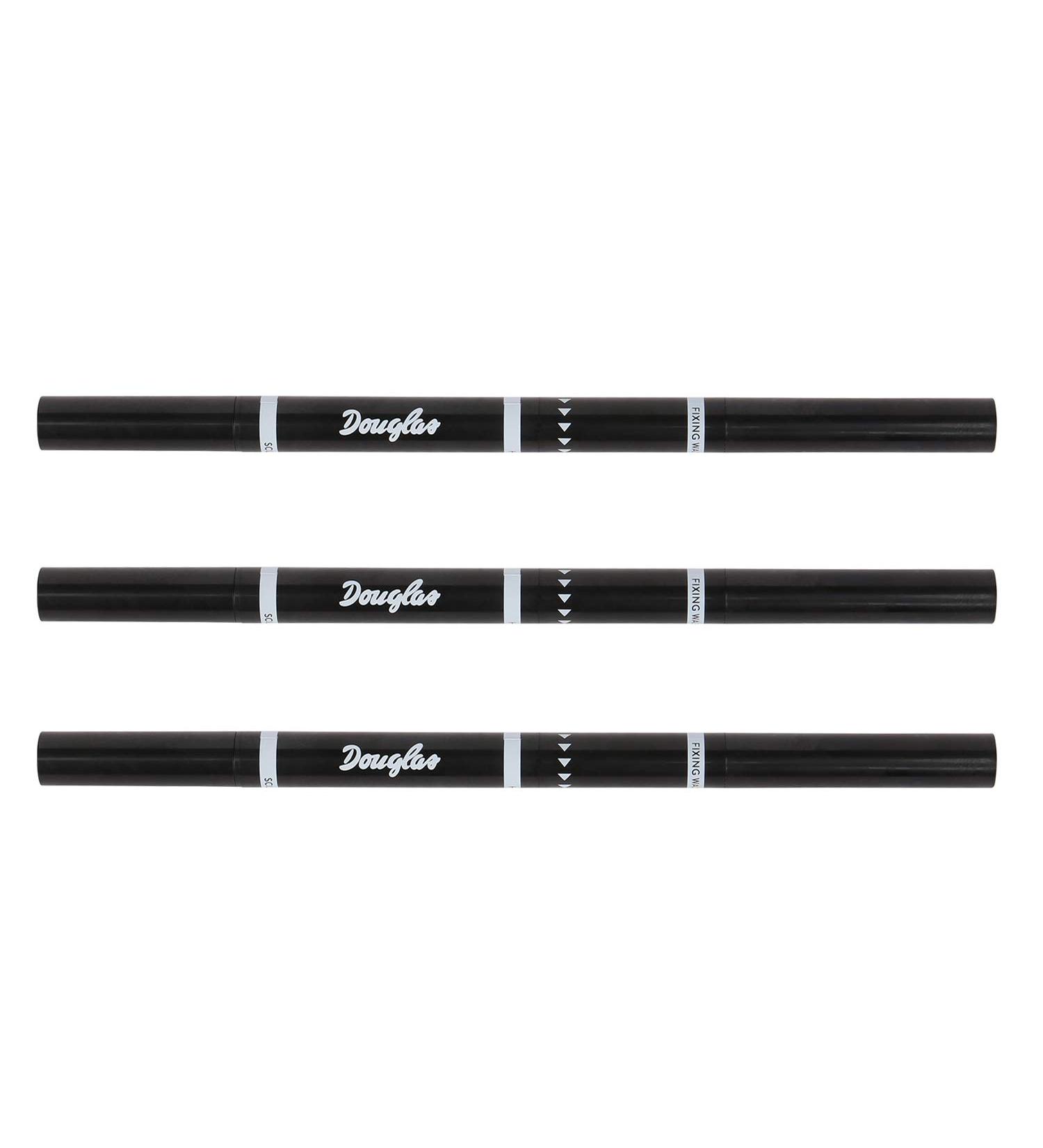 3x Douglas Make-up 937554 Eyebrow Pencil Set | Triple Tip 3-in-1 for Perfect Brows | International Shipping - Buy Online on GoSupps.com