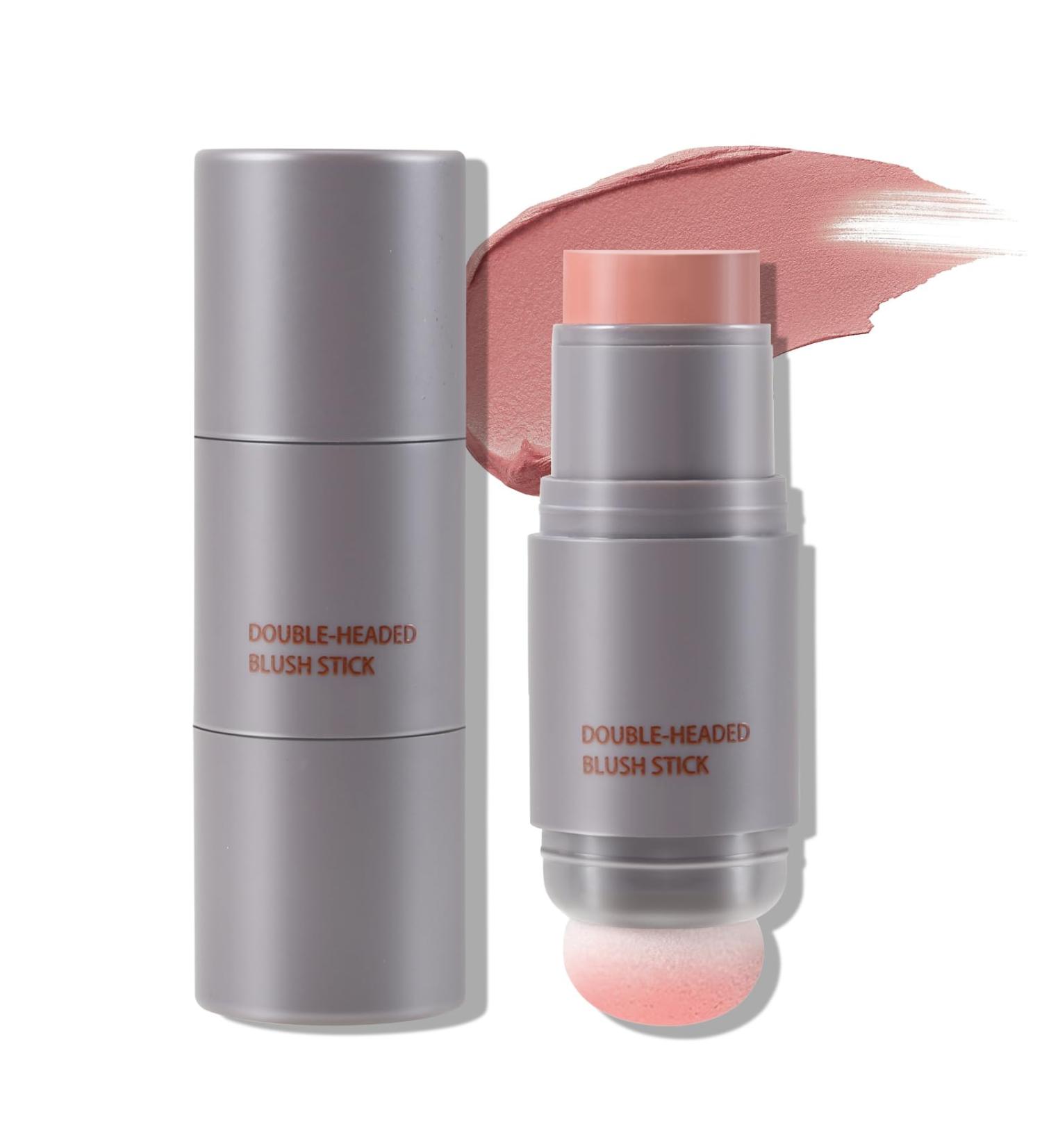 Buy BOOBEE CREME ROUGE Stick - Lightweight Double Head Makeup for Cheeks Lips & Eyes | Long-lasting Natural Color - 10g (1 Pack) - International Shipping Available - Buy Online on GoSupps.com