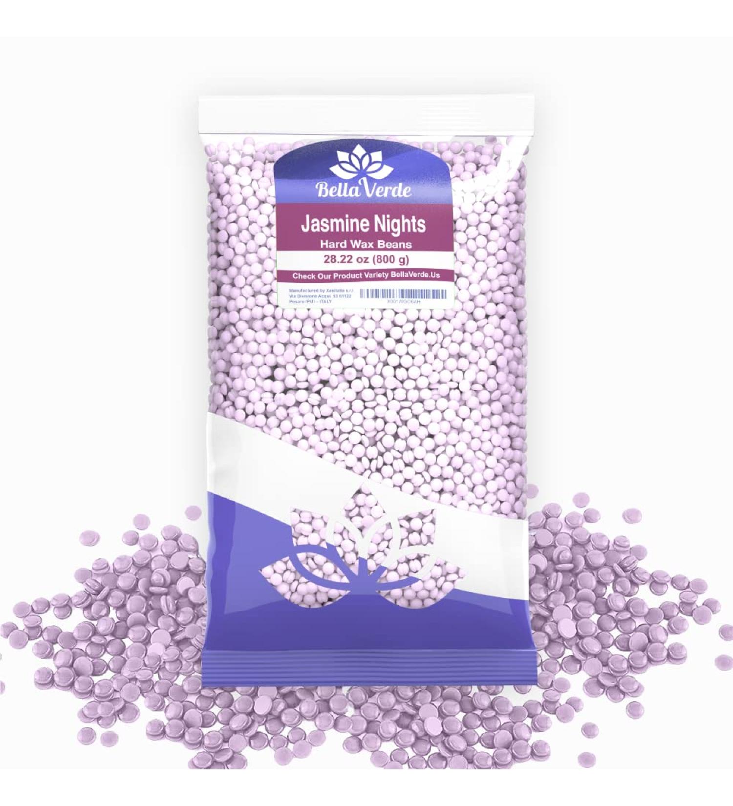 Bella Verde Wax Beans 1.76lbs - Made in Italy - Jasmine Hard Wax Beads for Body & Face - Ideal for Women & Men - Buy Online on GoSupps.com