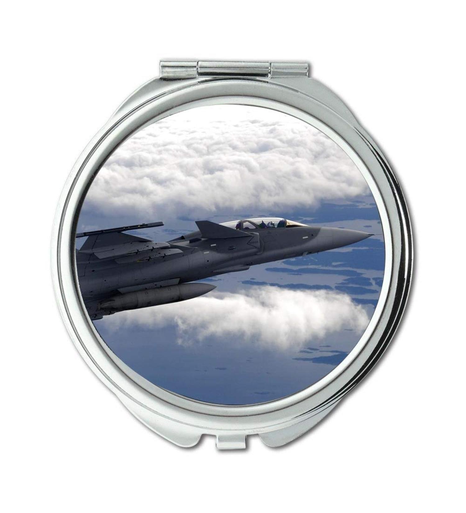 fighter planes Mirror makeup mirror firefighter gear pocket mirror portable mirror - Buy Online on GoSupps.com