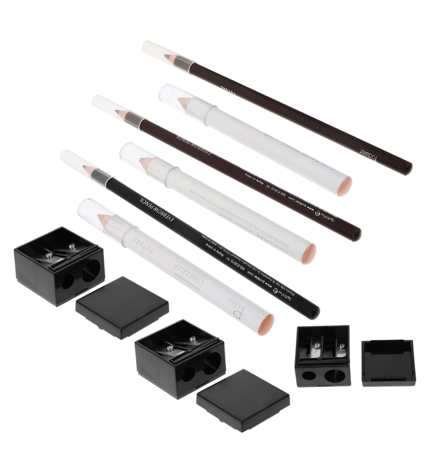  Healvian Healvian 3 Sets Makeup Pencil Eyebrow Pencil Concealer Pencil Eyebrow Makeup Pencils Makeup Kit Makeup Kit Eyebrow Pencil for Makeup Cosmetics Pencil Wood - Buy Online on GoSupps.com