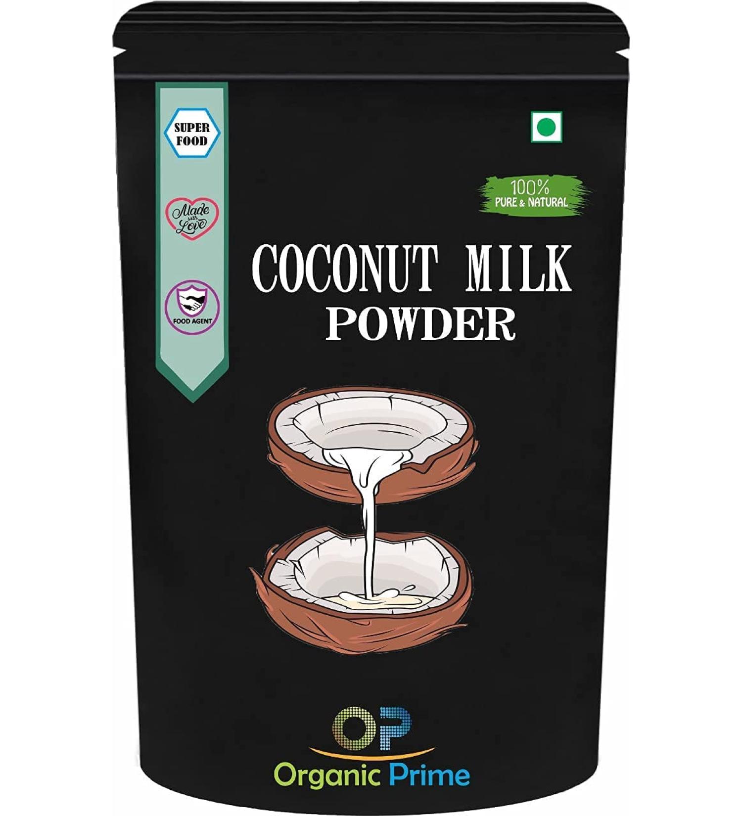 ORGANIZE AOZA Organic Prime Coconut Milk Powder Ketofriendly Dairy Free 500 GM X 2 1 KG of Organic Prime - Buy Online on GoSupps.com