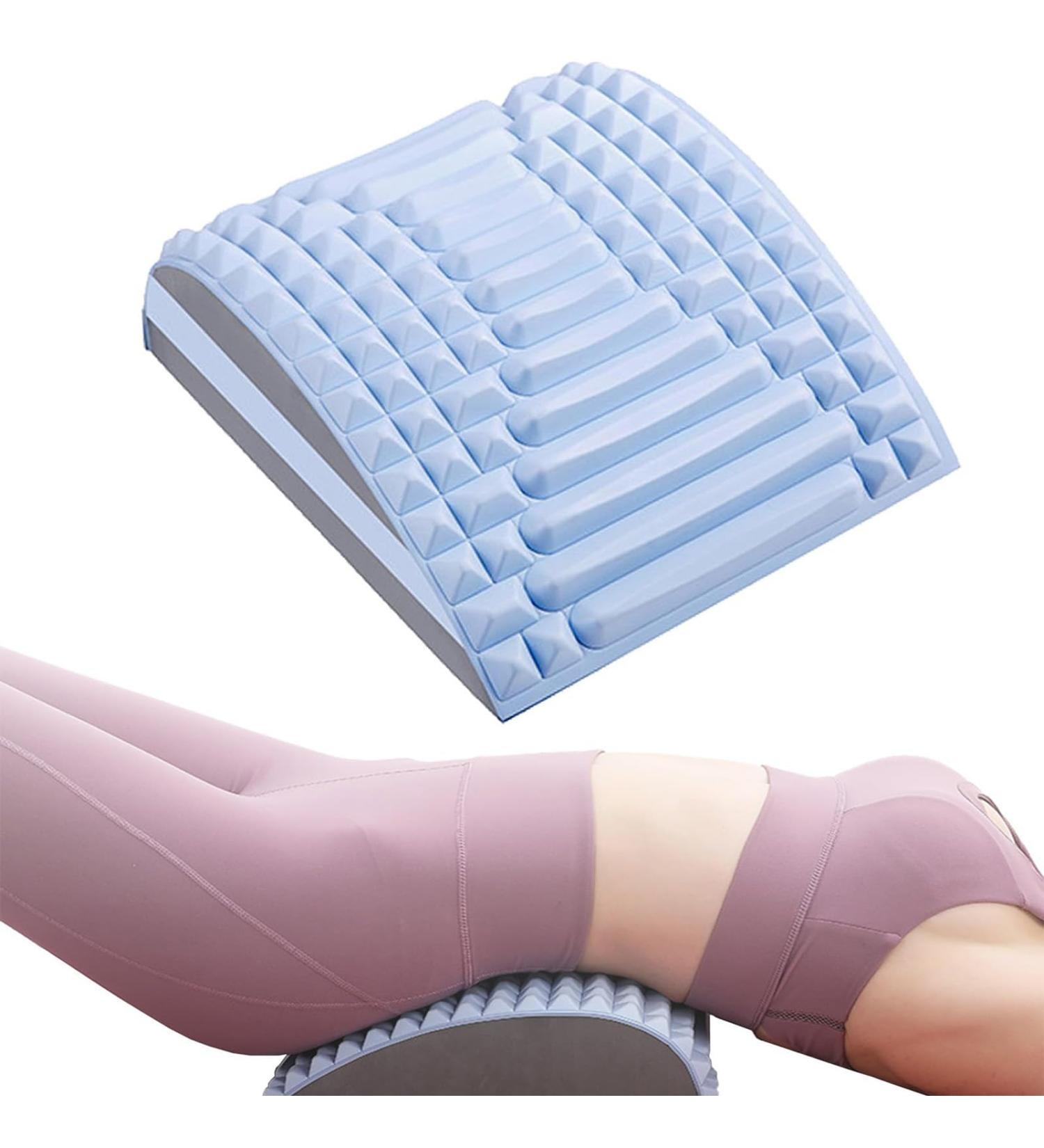 Acemend - Neck & Back Stretcher Acemend Neck and Back Lumbar Soothing Device Back Stretcher Multi Level Back Cracker Multi-Level Adjustable Spine Board (Blue) - Buy Online on GoSupps.com