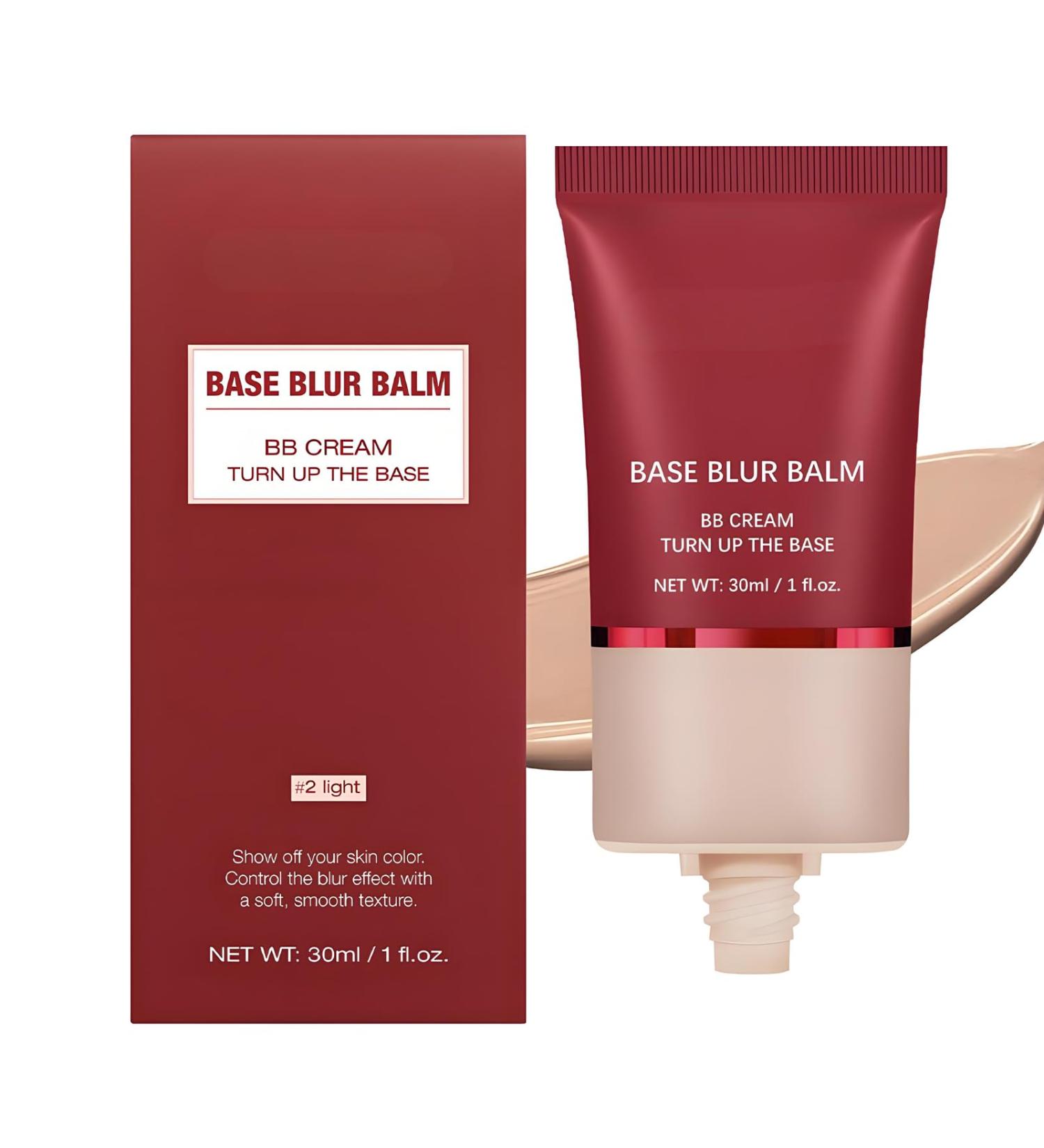  SONGVISON Blur Balm Base: Lightweight matte BB cream with buildable full coverage for instant radiance and flawless makeup hypoallergenic oil-free formula long-lasting all-day wear - Buy Online on GoSupps.com