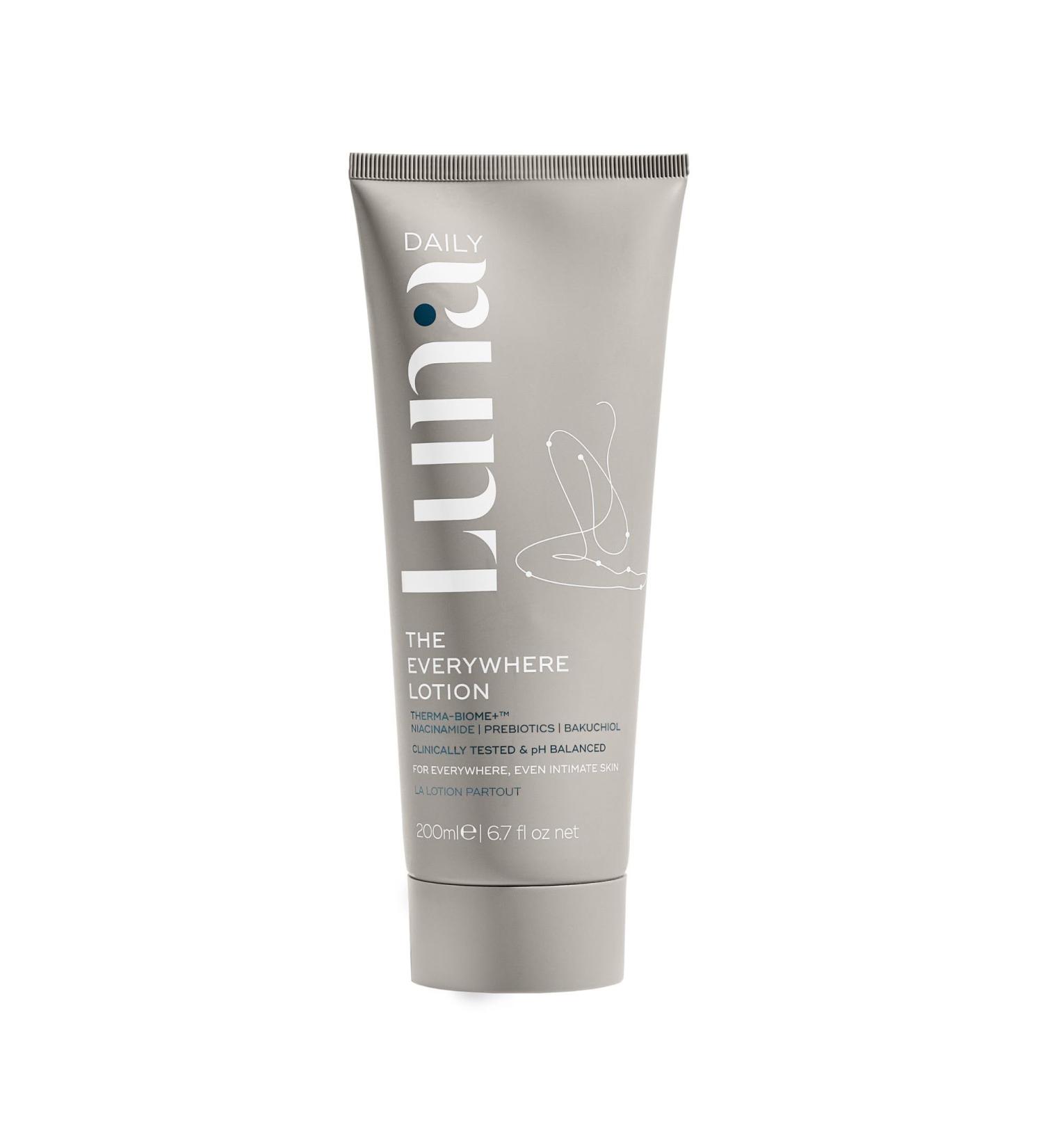 Everywhere Lotion 200ml - Natural Vegan Body Moisturizer with Prebiotics & Vitamin E for Hydration Anti-Itch Relief and Daily Use - Calming Ylang & Jasmine Scent - Buy Online on GoSupps.com