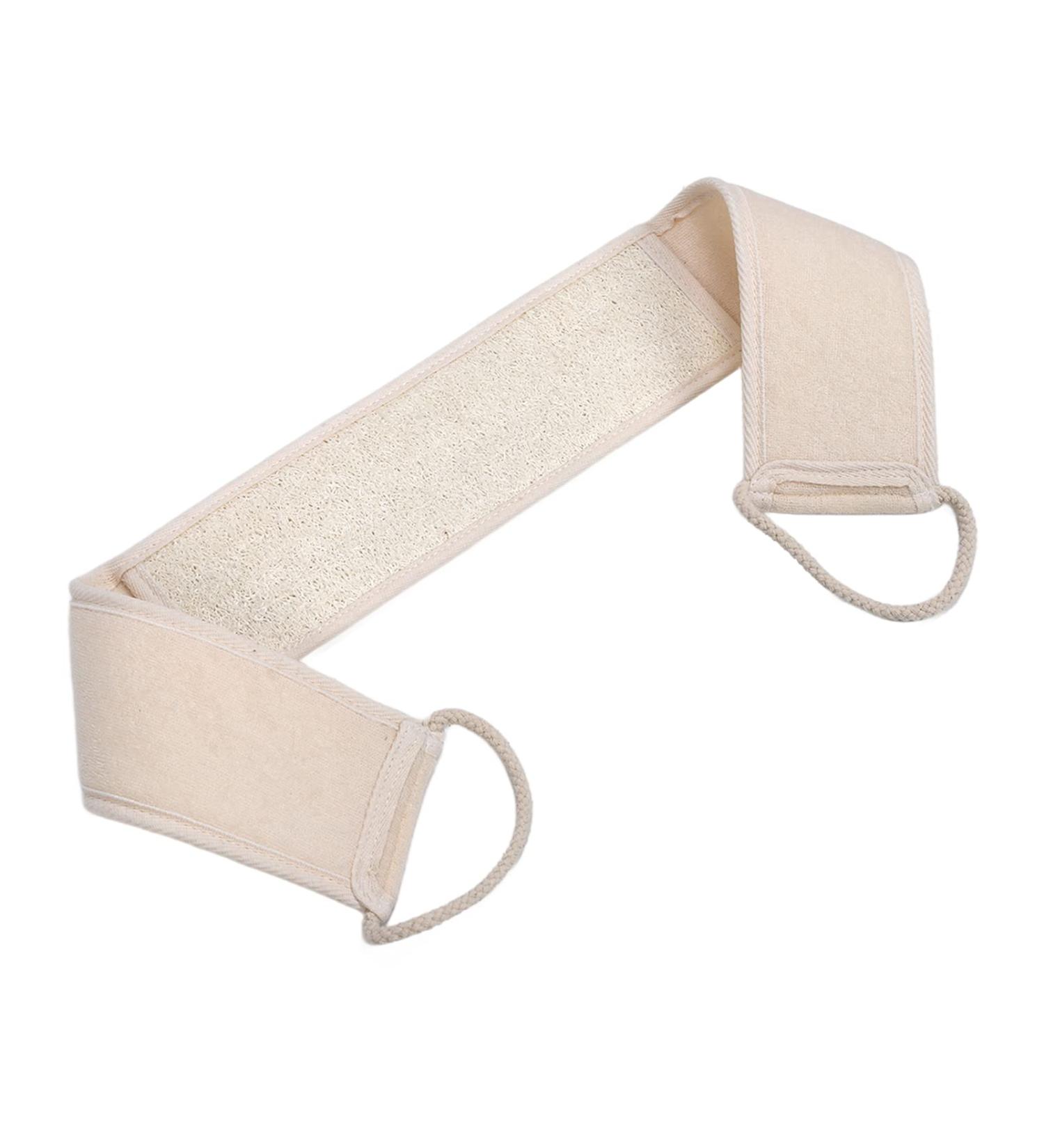 Exfoliating Back Cleanser Tape with Loofah Sponge - Deep Cleansing and Dead Skin Removal - Buy Online on GoSupps.com