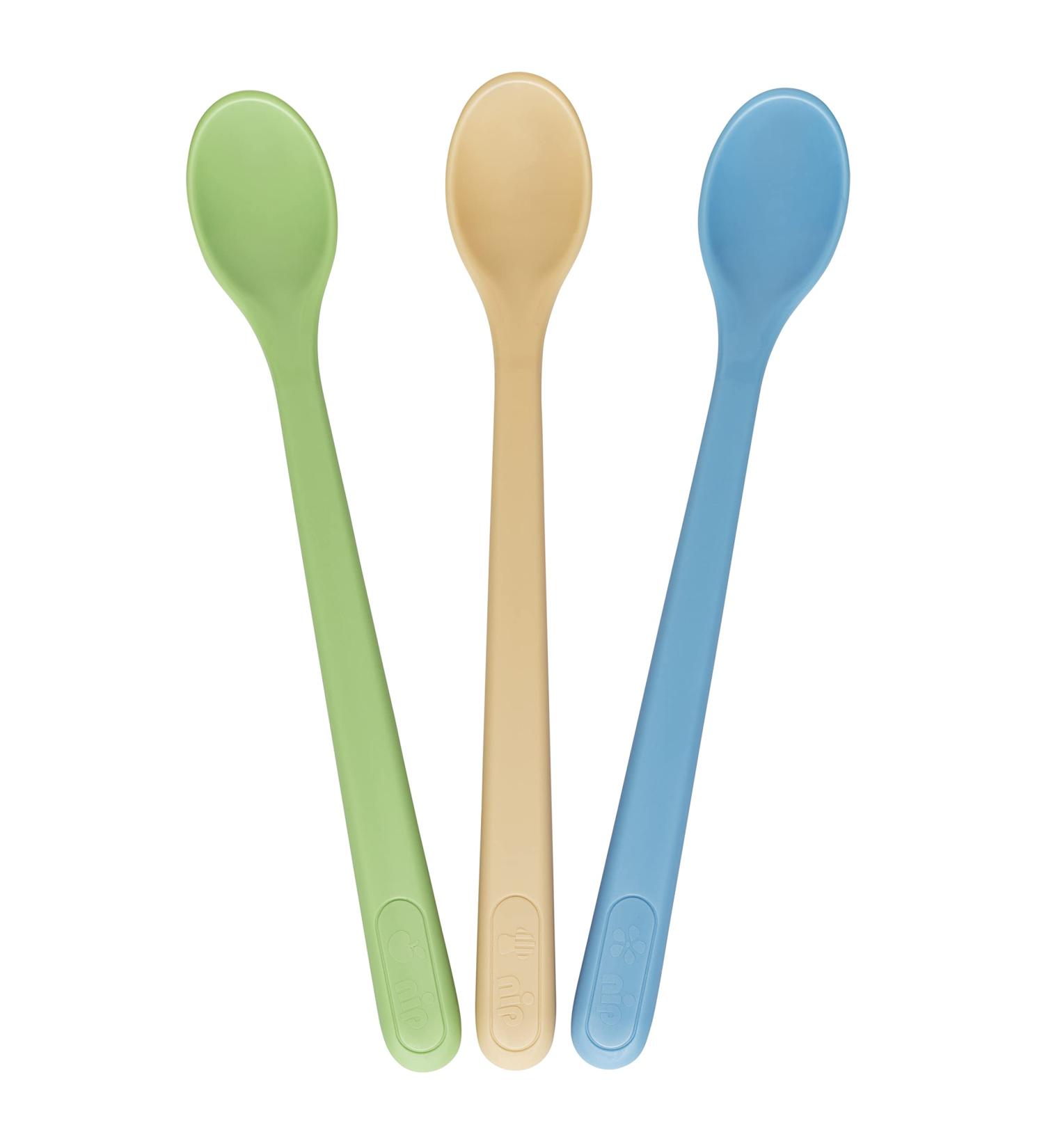 NIP Feeding Spoon Long - Pack of 3 | Perfect for Easy Feeding | International Shipping Available - Buy Online on GoSupps.com