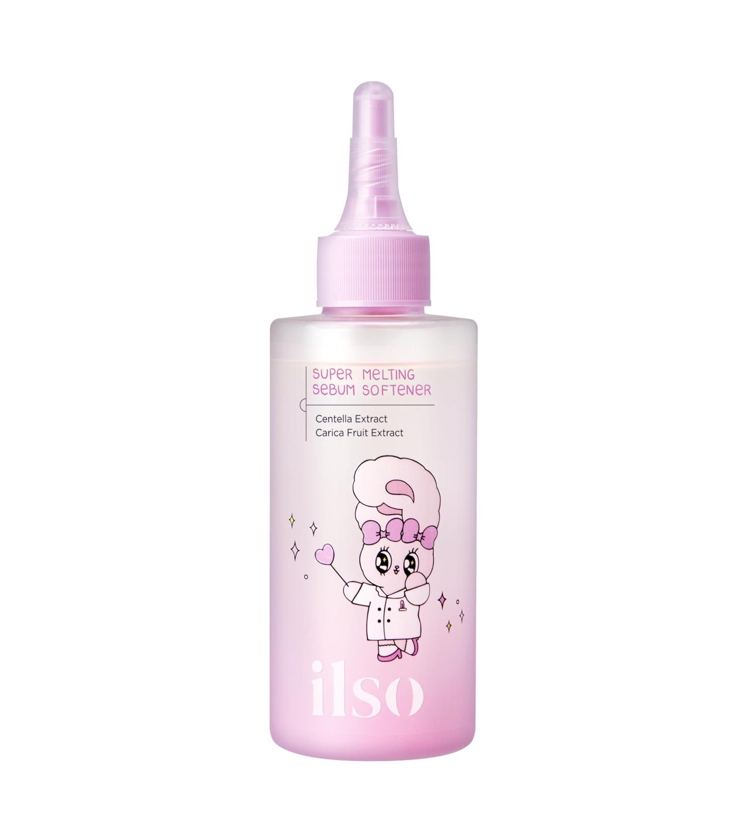 ILSO Super Melting Sebum Softener - Pore Cleansing Solution for Blackheads & Sebum | Korean Skincare | Esther Bunny Limited Edition (Pink - Buy Online on GoSupps.com