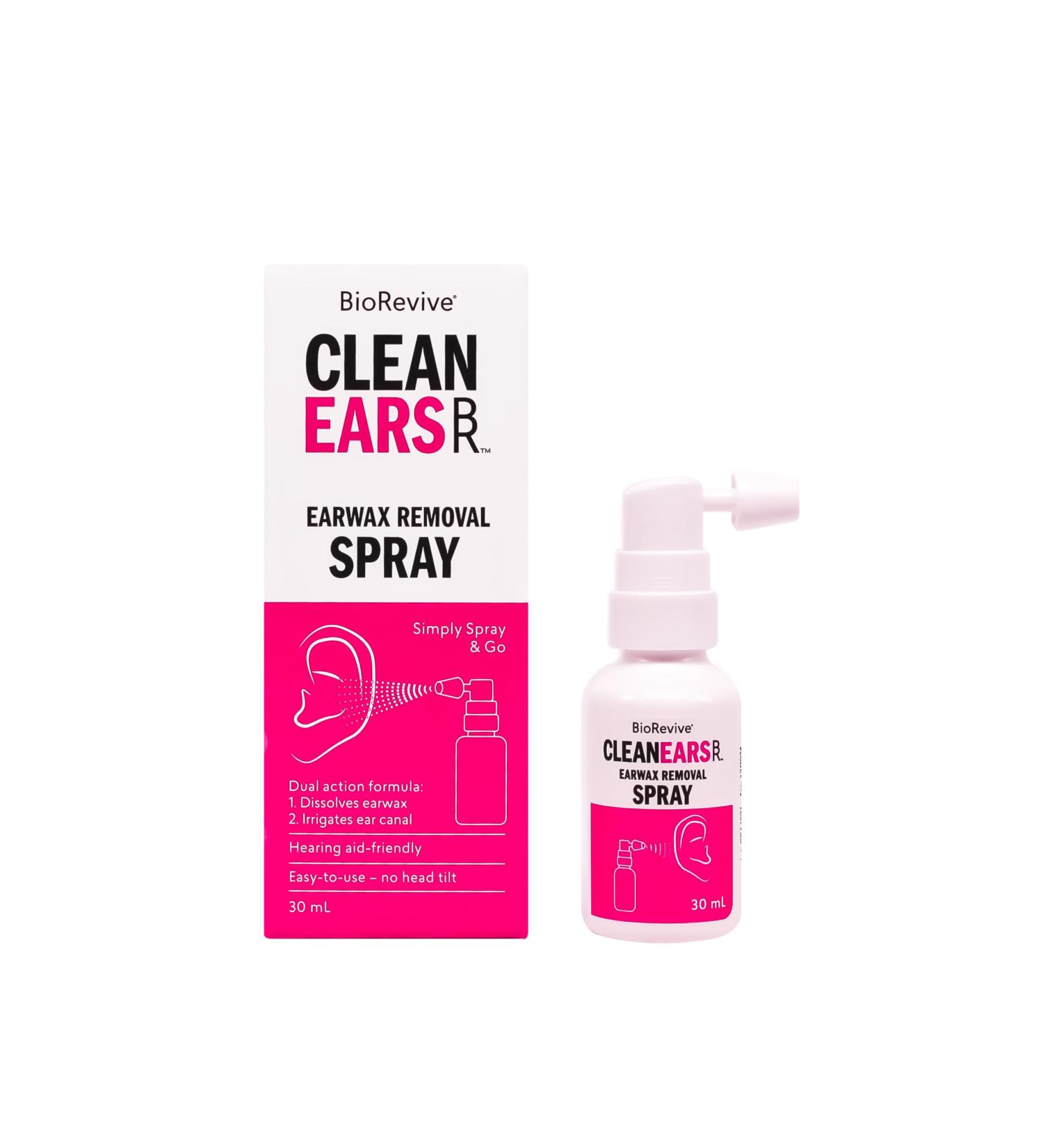 Clean Ears - Ear Wax Removal Spray (Clean Ears - Ear Wax Removal) - Buy Online on GoSupps.com