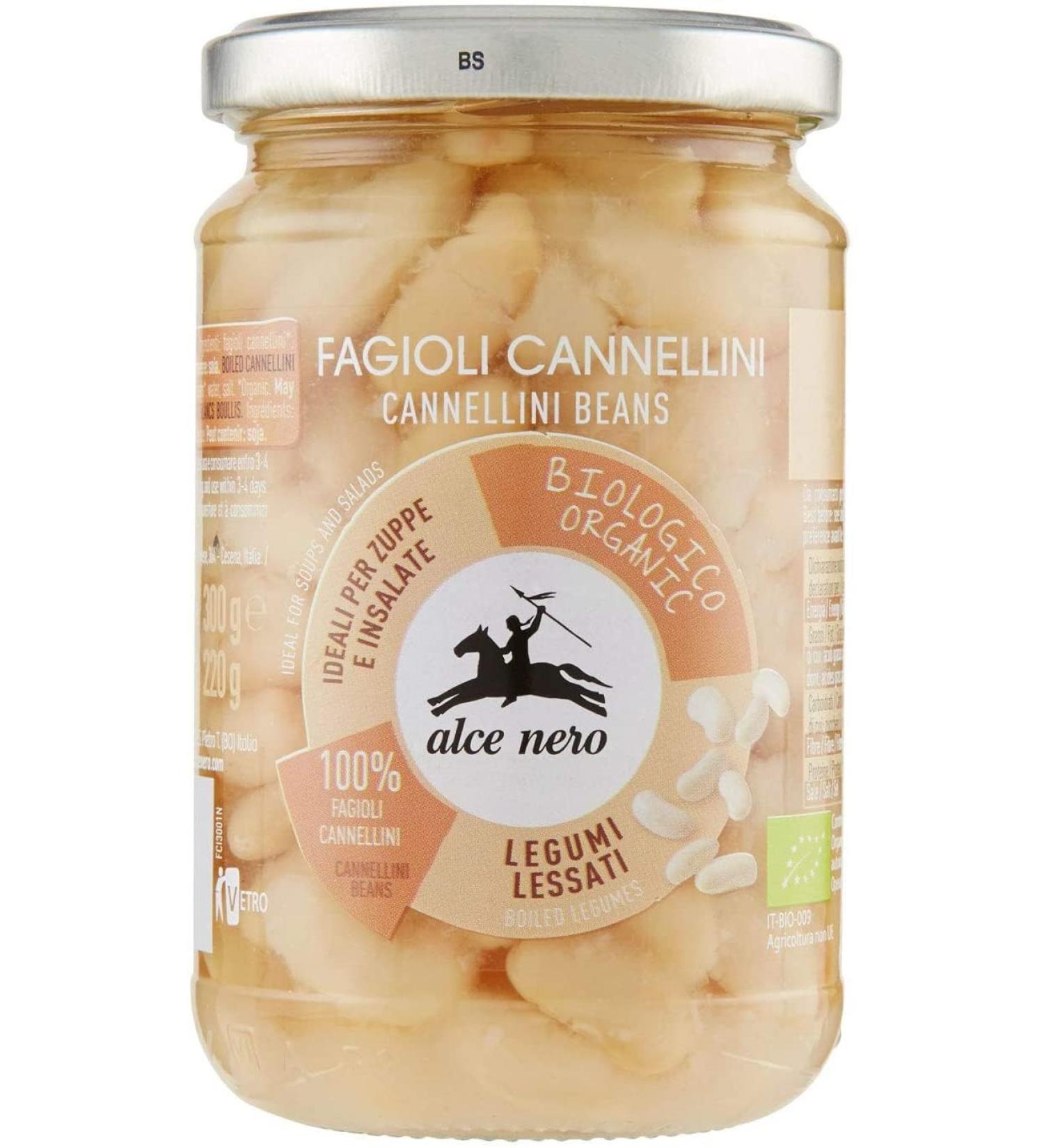 Black Elk Cannellini Beans in Glass 300g (3 Jars of 3g) - Buy Online on GoSupps.com