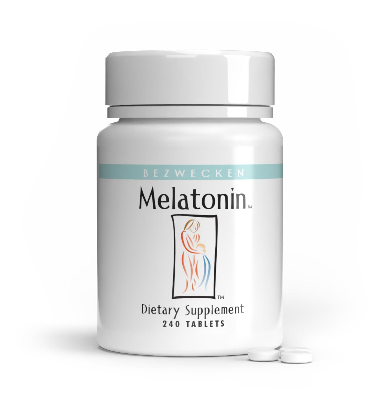 Bezwecken - Melatonin - 240 Tablets - Professionally Formulated - Potent Safe Vegetarian - Buy Online on GoSupps.com