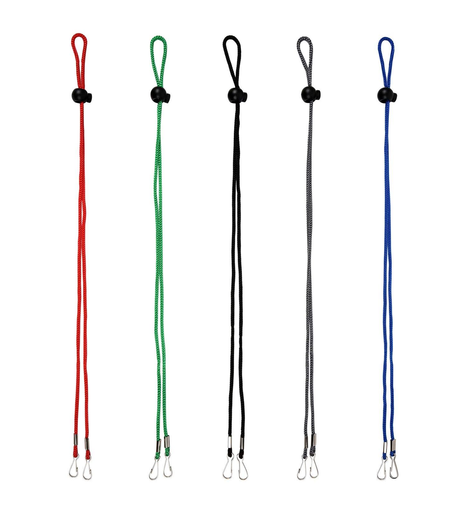 Adjustable Mask Lanyard 5 Pcs for Face Covering - Ear Pressure Relief | Men Women Kids | Mixed Color Set - Buy Online on GoSupps.com