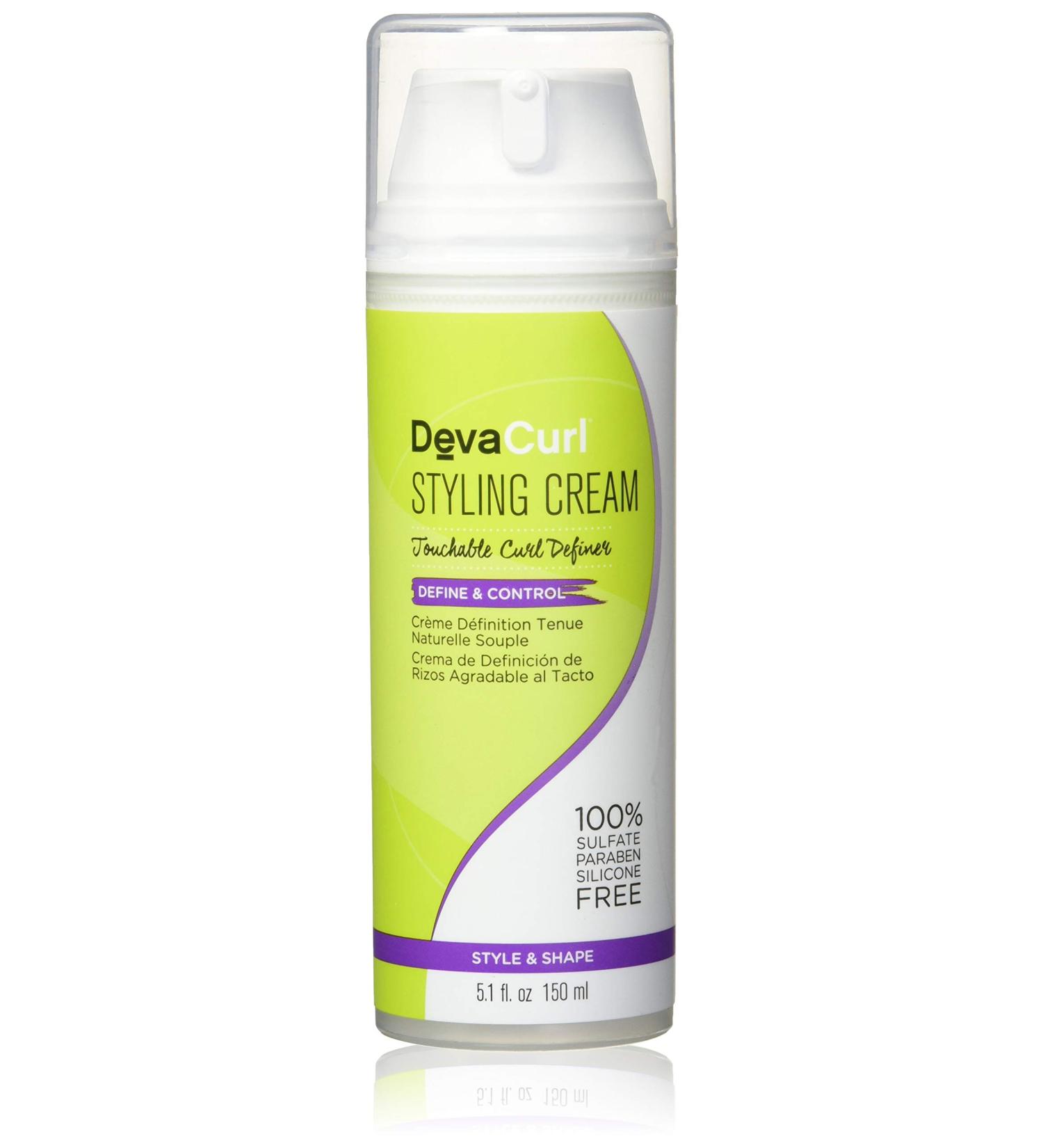 DevaCurl Styling Cream - Touchable Curl Definer 5.1 fl oz | Define & Control Curls - Buy Online on GoSupps.com