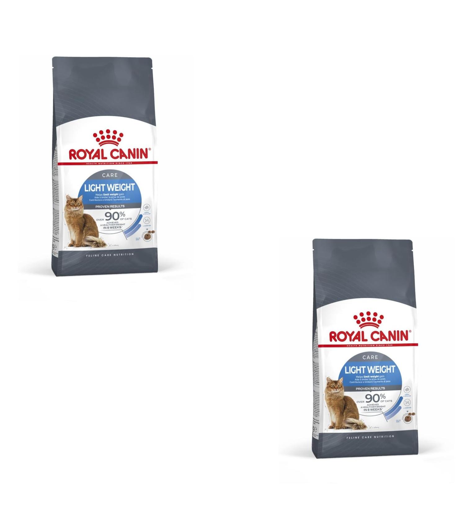 Royal Canin Light Weight Care Complete Dry Cat Food 2 x 400g - Buy Online on GoSupps.com