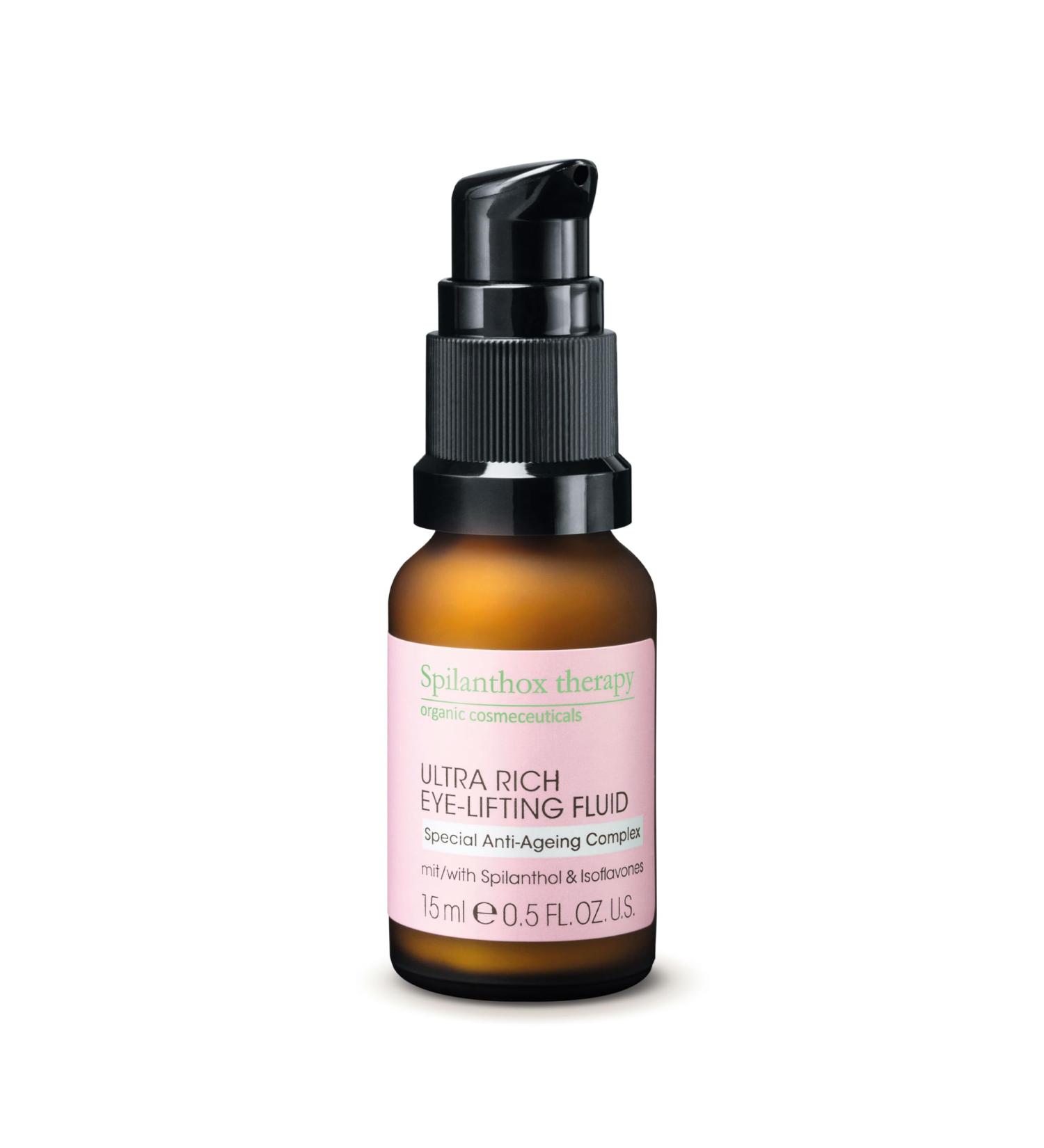 Spilanthox Therapy Eye-Lifting Fluid - Anti-Aging Care with Spilanthol Hyaluronic Acid & Aloe Vera - Vegan Natural Cosmetics - 15ml - Buy Online on GoSupps.com