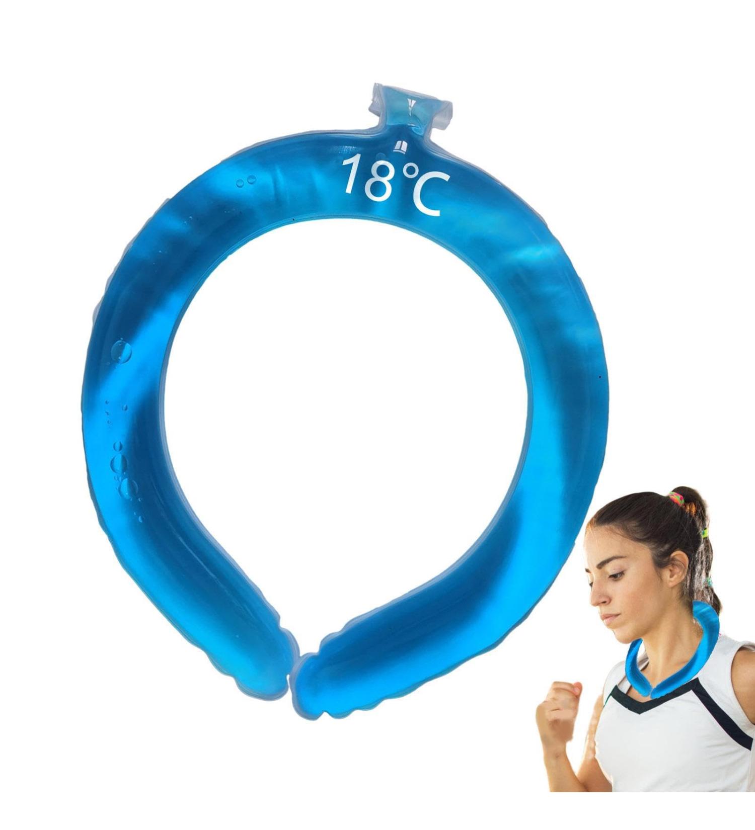 Wearable Cooling Wrap | Reusable Neck Coolers for Hot Weather | Wearable Cold Gel Ice Pack Cooling Neck Wraps Tube Below 18 for Sports Gym Cycling Running Hiking Pochy Three Generations Blue - Buy Online on GoSupps.com