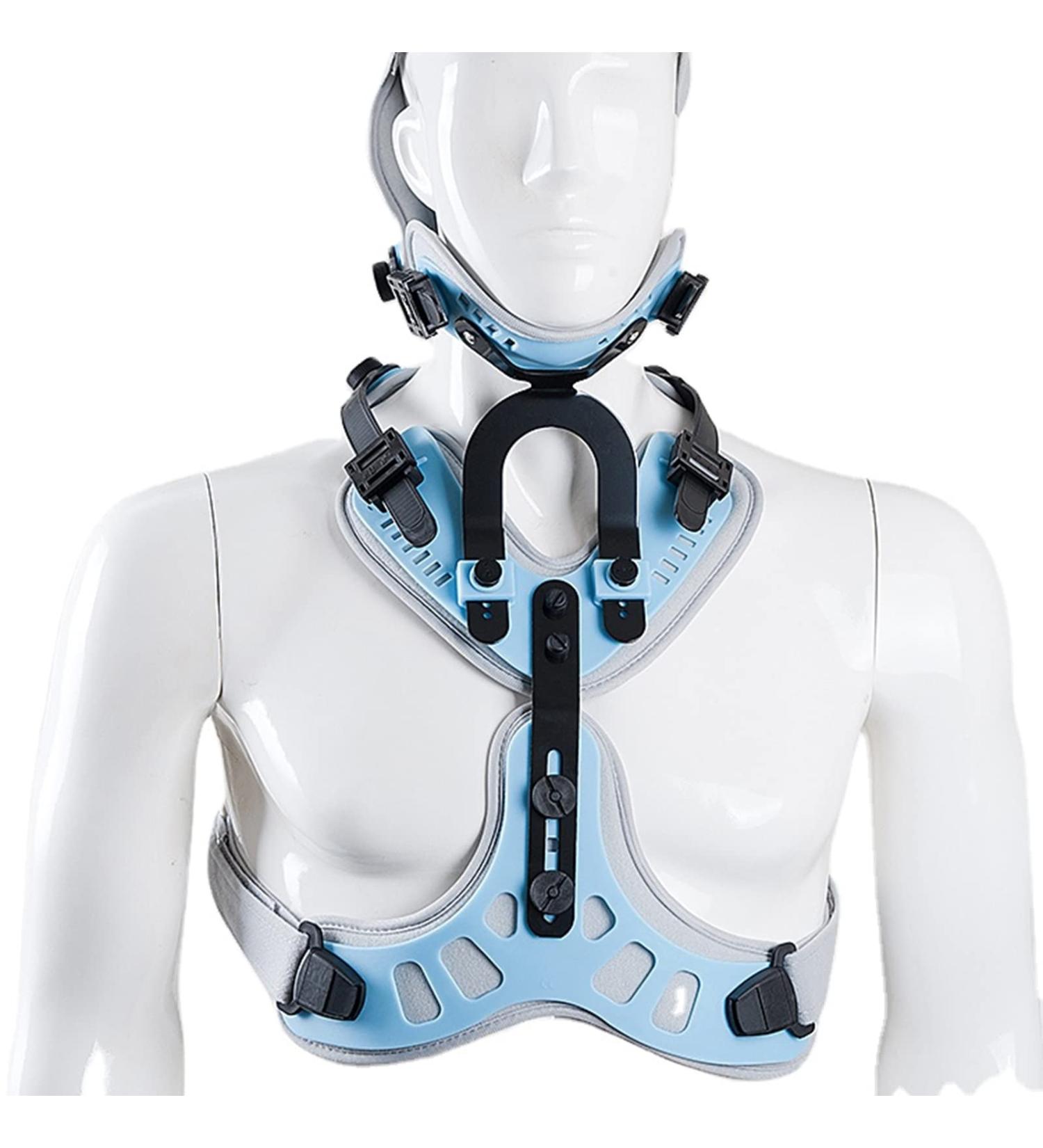 Adjustable Cervical Spine Orthosis & U-Traction Neck Support - Fixed Head Neck & Breast Stitches for Lumbar Support & Arthritis Relief - International Shipping Available - Buy Online on GoSupps.com