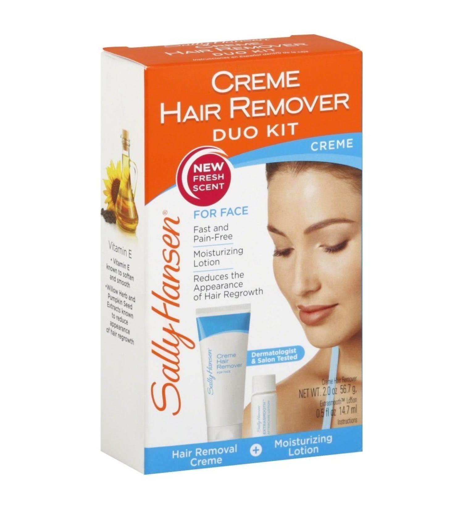 Sally Hansen Cream Hair Remover Kit - Pack of 2 | Hair Removal Solution - Buy Online on GoSupps.com