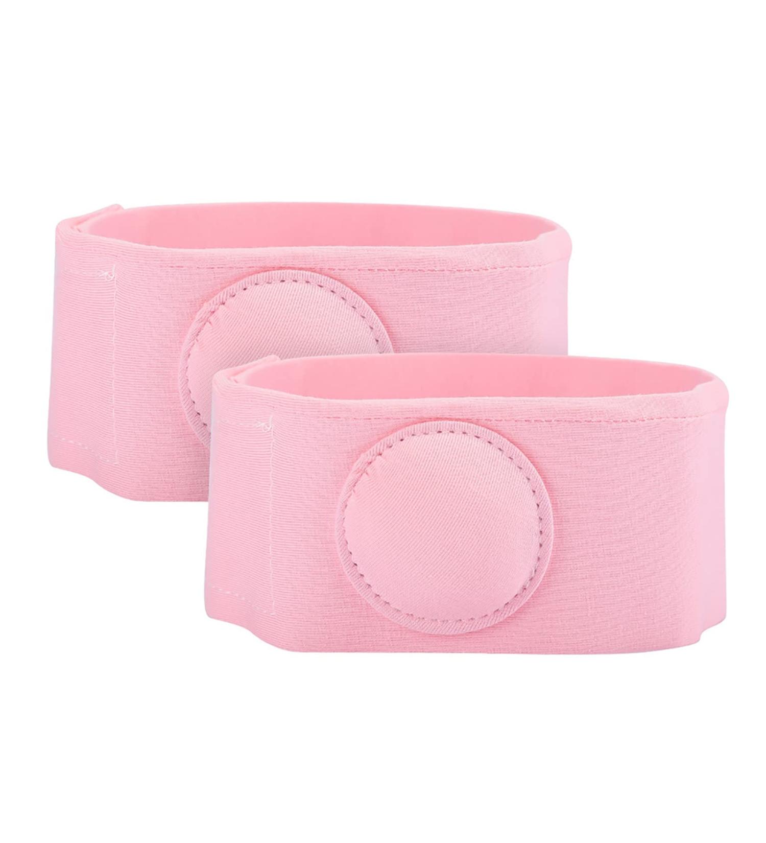 Infant Hernia Belt 2pcs - Pink | Newborn Umbilical Cord Hernia Care for Baby | Navel Protection Belt - Buy Online on GoSupps.com