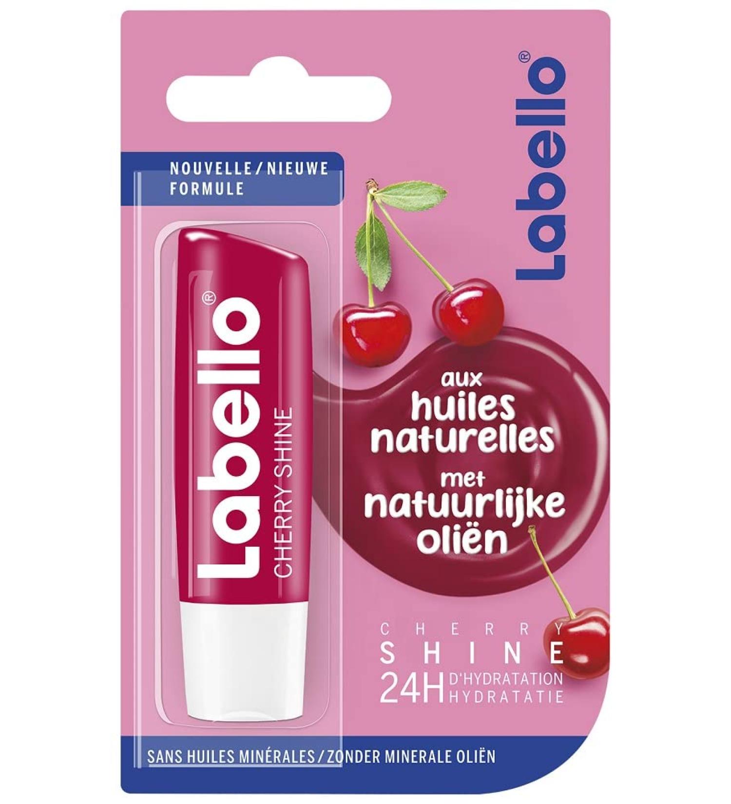 Buy Labello Cherry Shine Lip Balm - 1 Piece Cherry Red | International Shipping - Buy Online on GoSupps.com