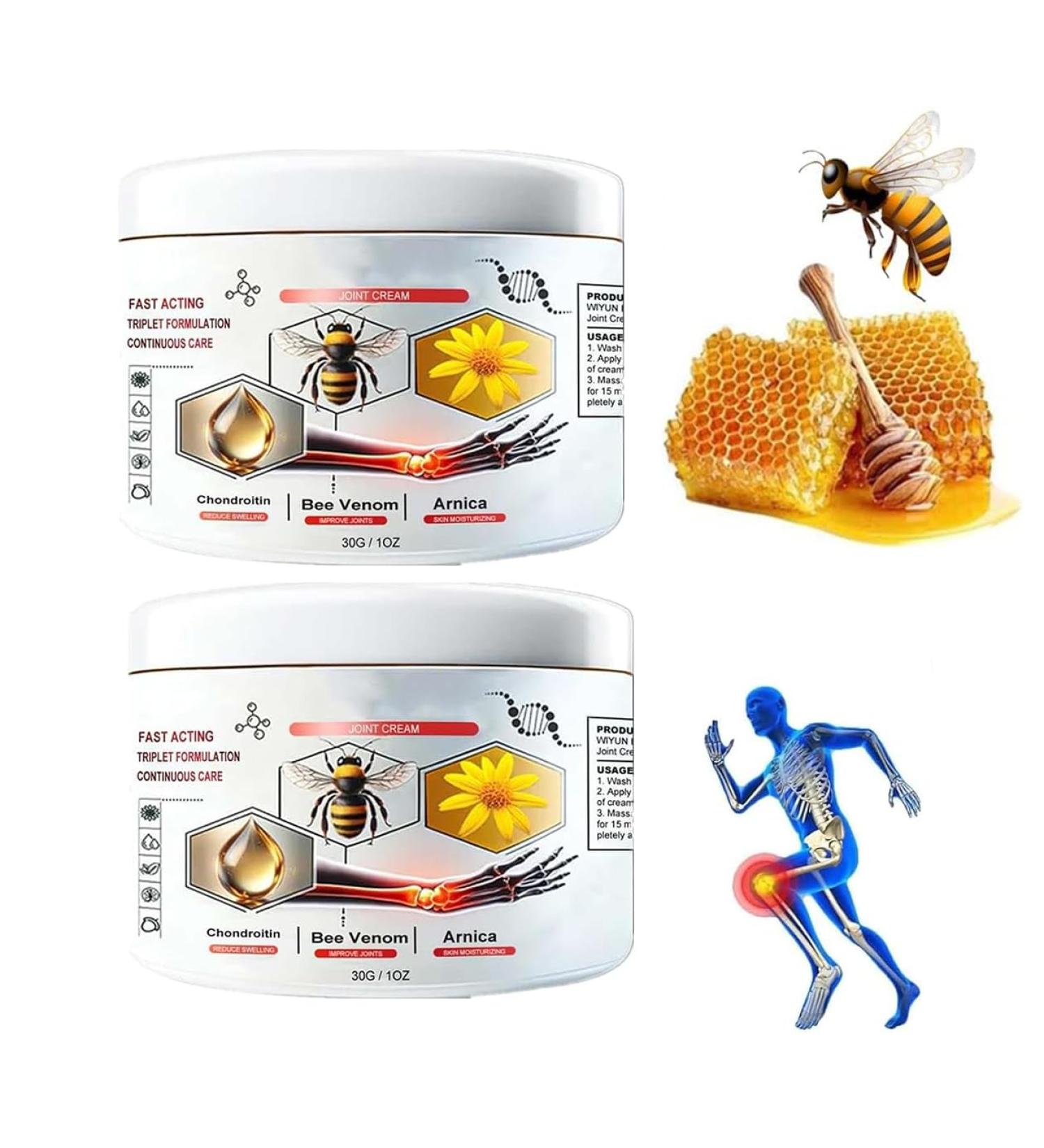 Buy Death Bienengift Salbe - Calming Bone Healing Cream for Pain Relief | 2 Pieces | International Shipping - Buy Online on GoSupps.com