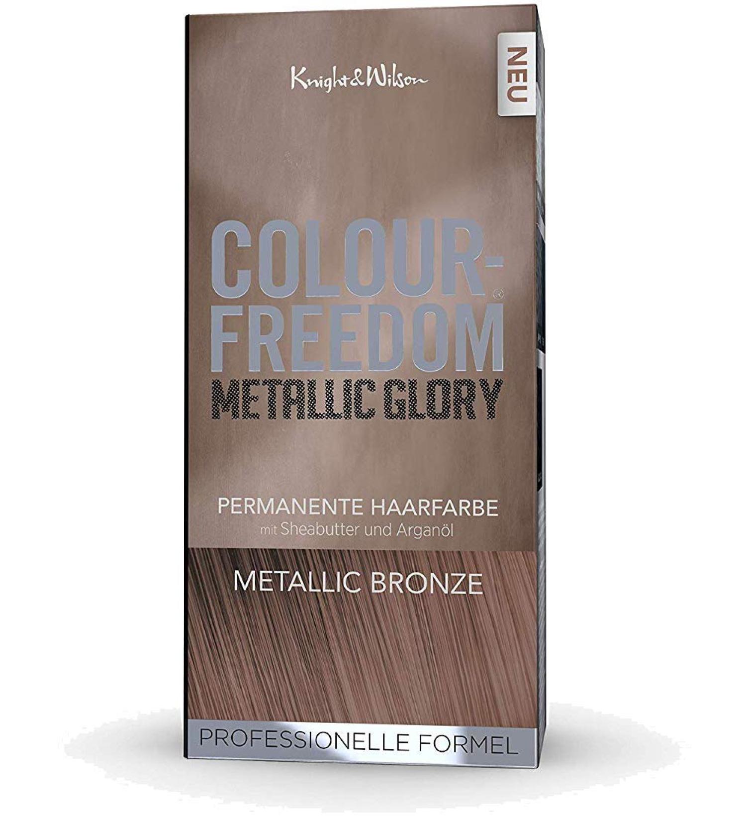 Colour Freedom Metallic Glory - Metallic Bronze Hair Dye for Vibrant Shimmering Results | International Shipping Available - Buy Online on GoSupps.com
