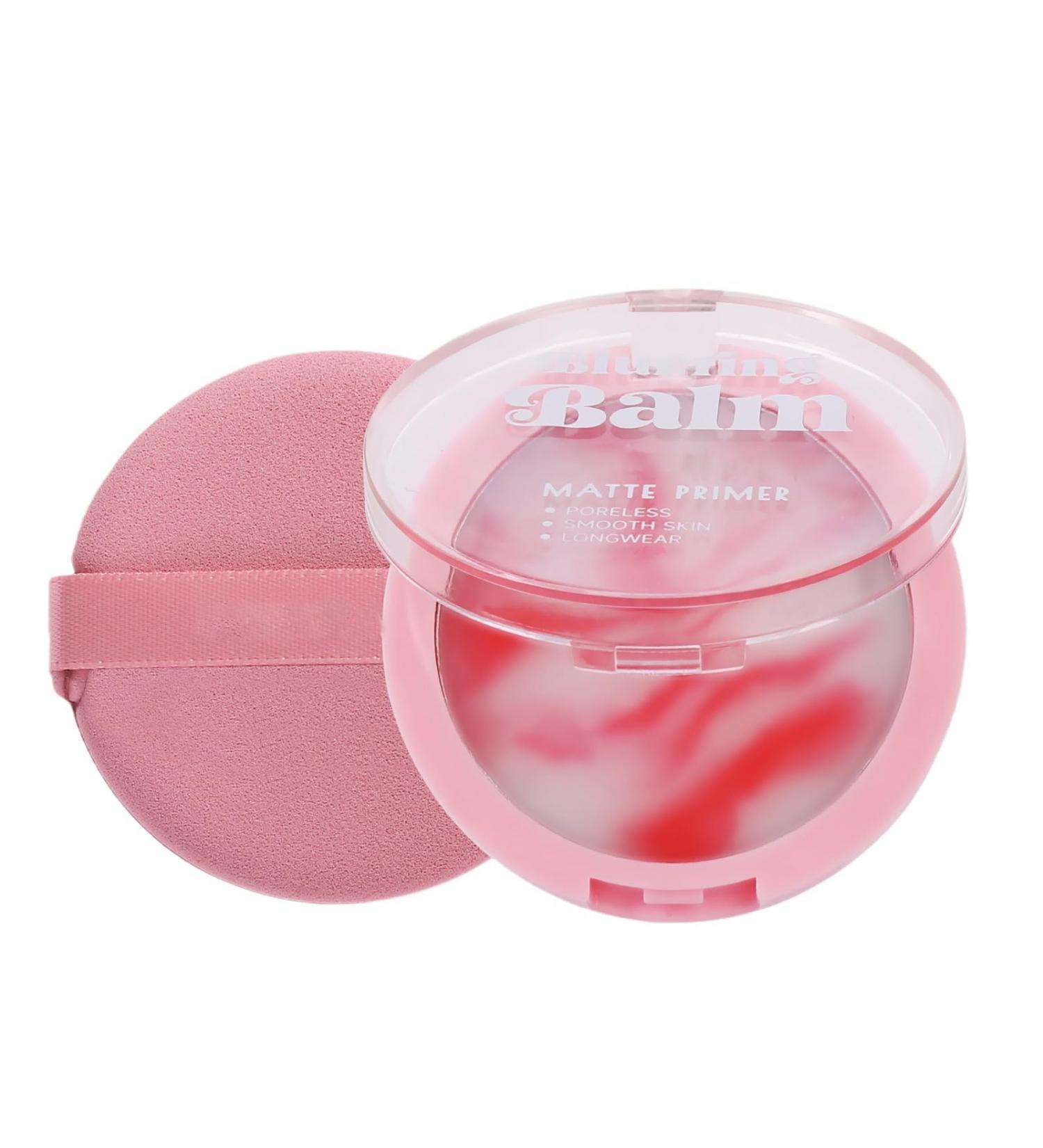 Lightweight Concealer Powder for Face - Matte Primer with Makeup Puff - Suitable for Women and Smooth Blemishes - Buy Online on GoSupps.com